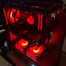 1080p Gaming pc /i7-11700kf/xfx-7600/32gb Ram/Atlas E1 Case