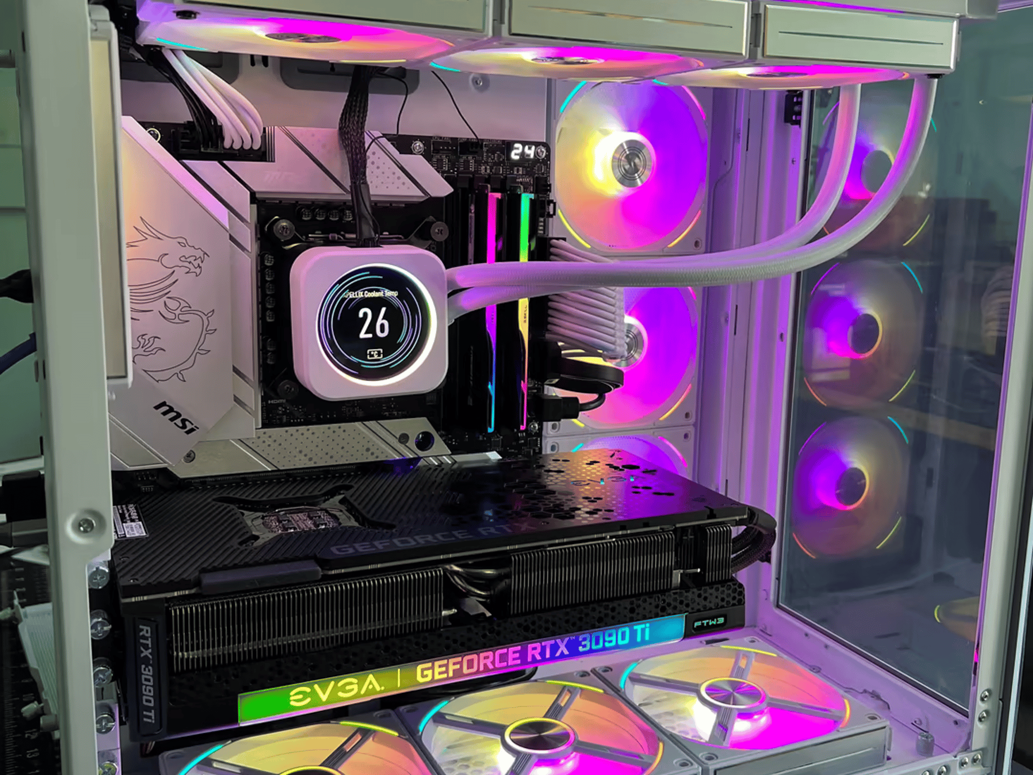 Project Snow White 12900k 3090ti