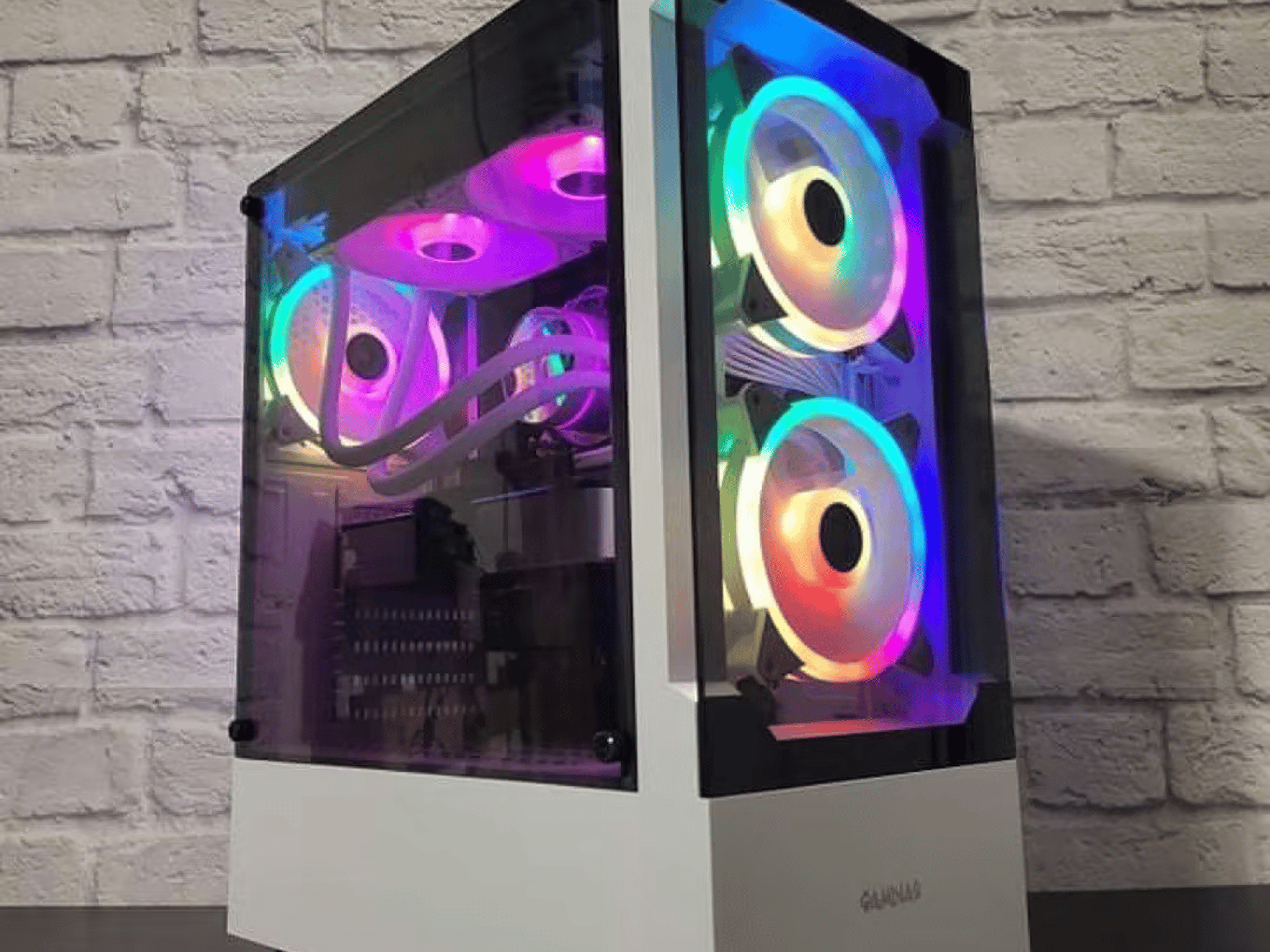 GAMDIAS TALOS E3 WHITE ATX PC CASE