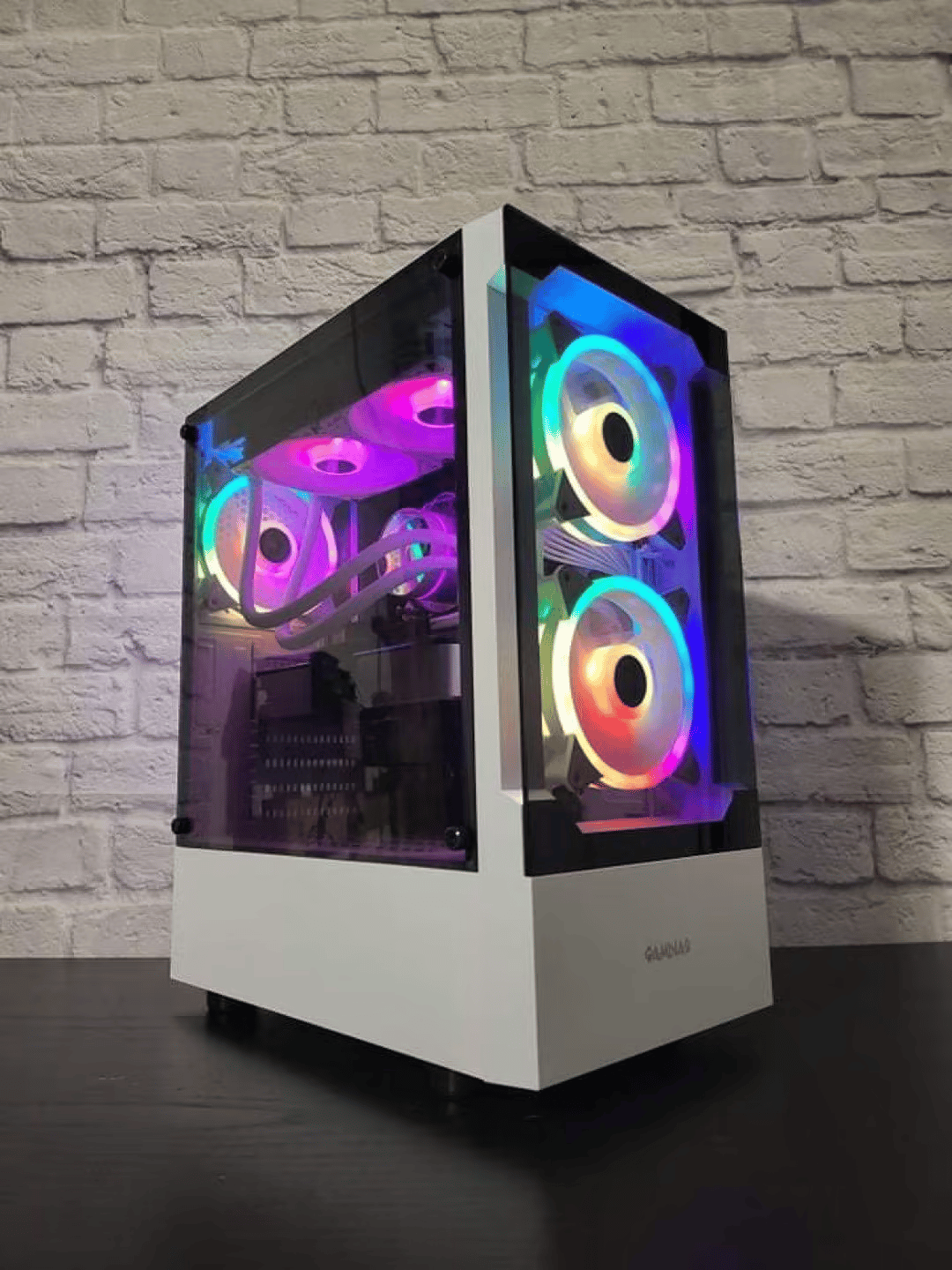 GAMDIAS TALOS E3 WHITE ATX PC CASE