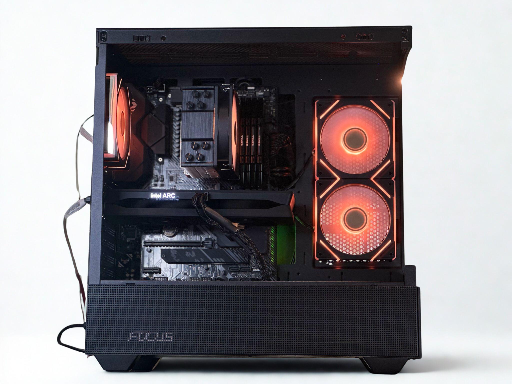 ARC B580, RYZEN 7, 32GB RAM, WIN 11, WIFI, Gaming PC