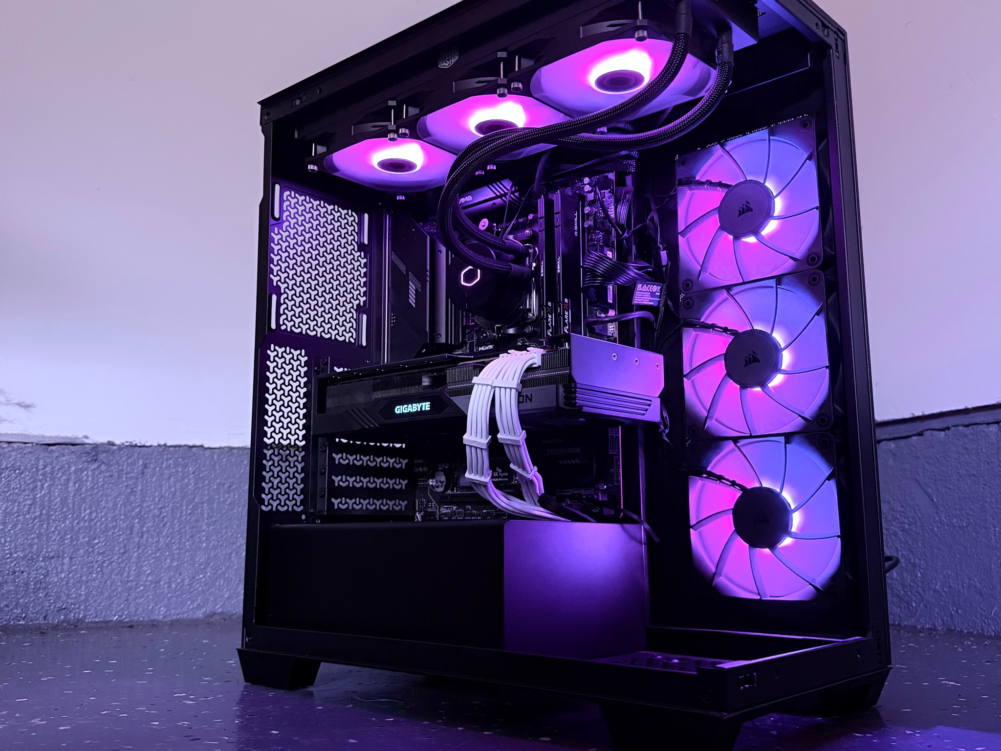 ⚫️"Void Reaper "🟣| 1440p Gaming | Ryzen 9 9900x | RX 7800 XT 16GB | 32B DDR5 Ram | 2TB NVMe
