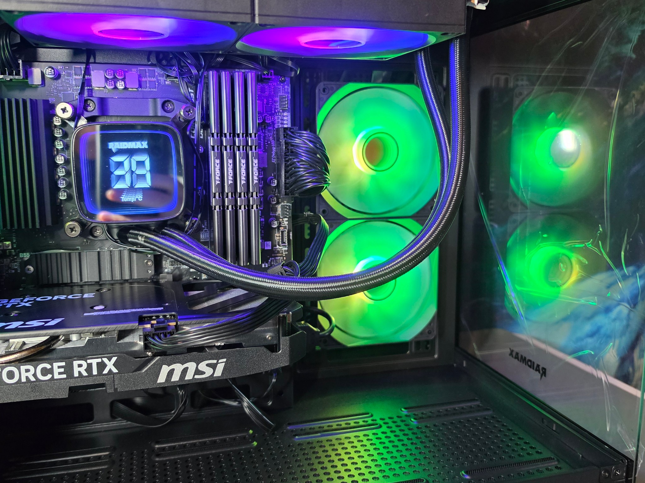 MSI RTX 5060ti 16gb + Ryzen 5800x PC Build #74