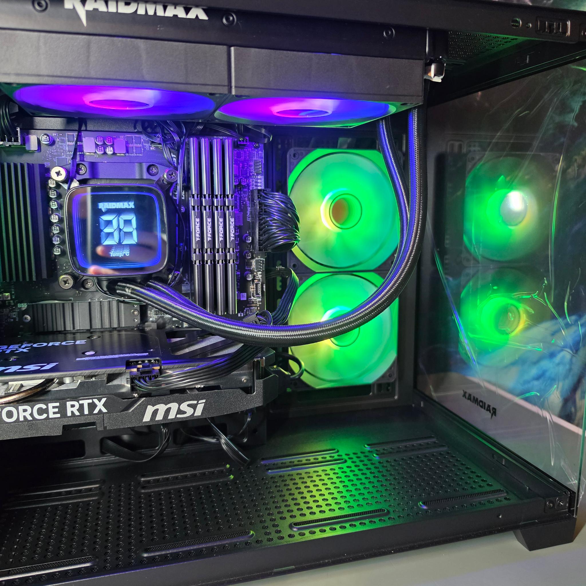 MSI RTX 5060ti 16gb + Ryzen 5800x PC Build #74
