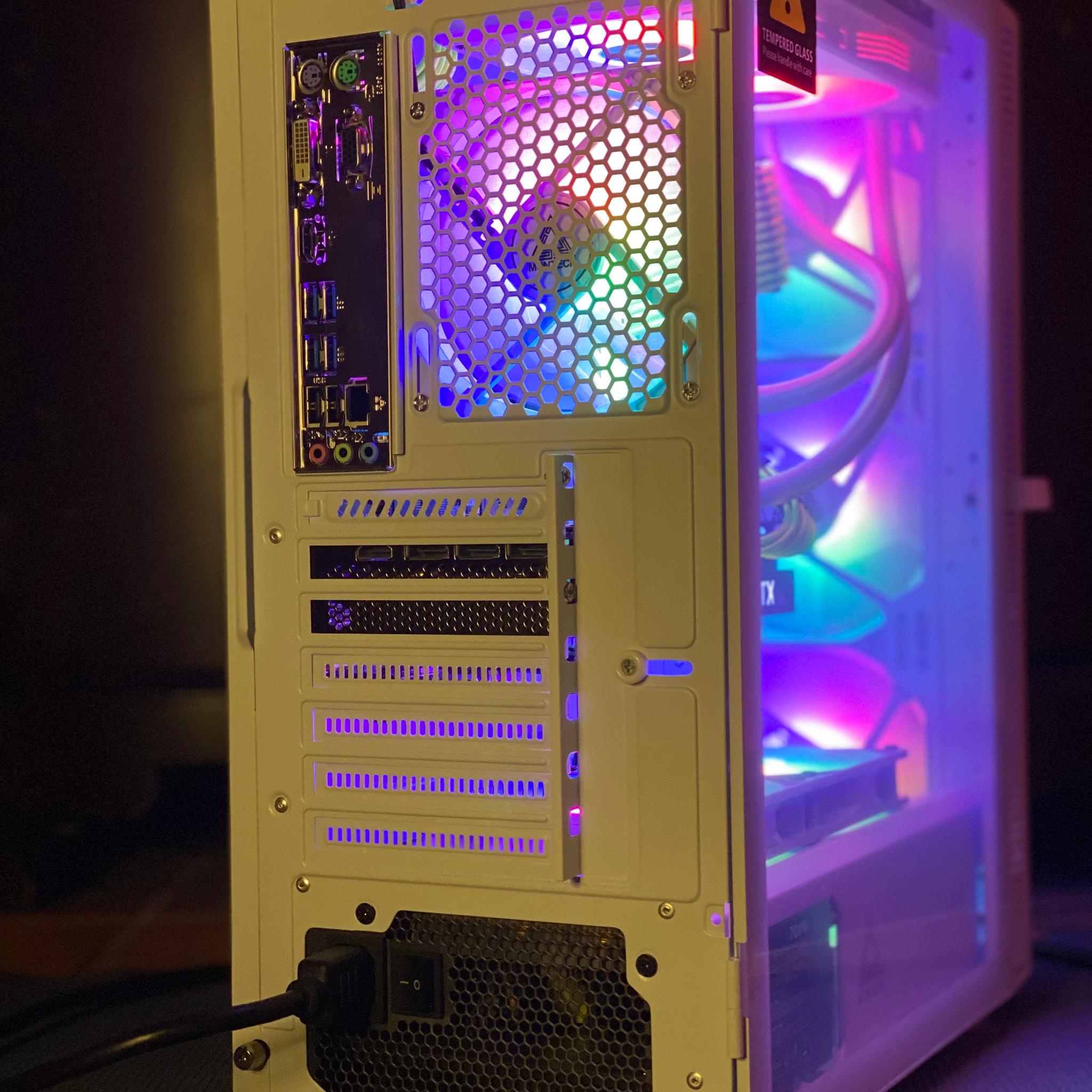 (Liquid Cooled) Ryzen 7-RTX 3060ti-1TB NVMe SSD-2TB HDD-16GB