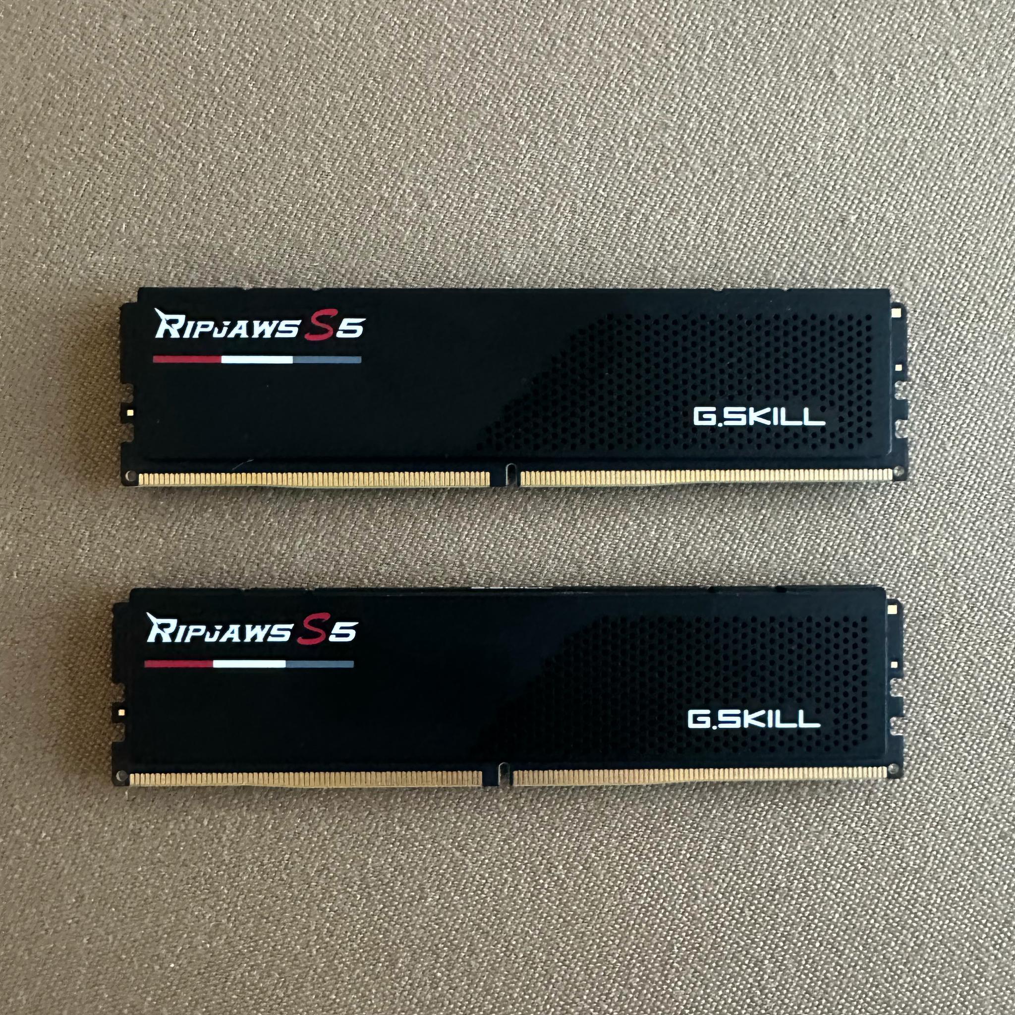 G. Skill RipJaws DDR5 6000 32gb (16x2) Ram