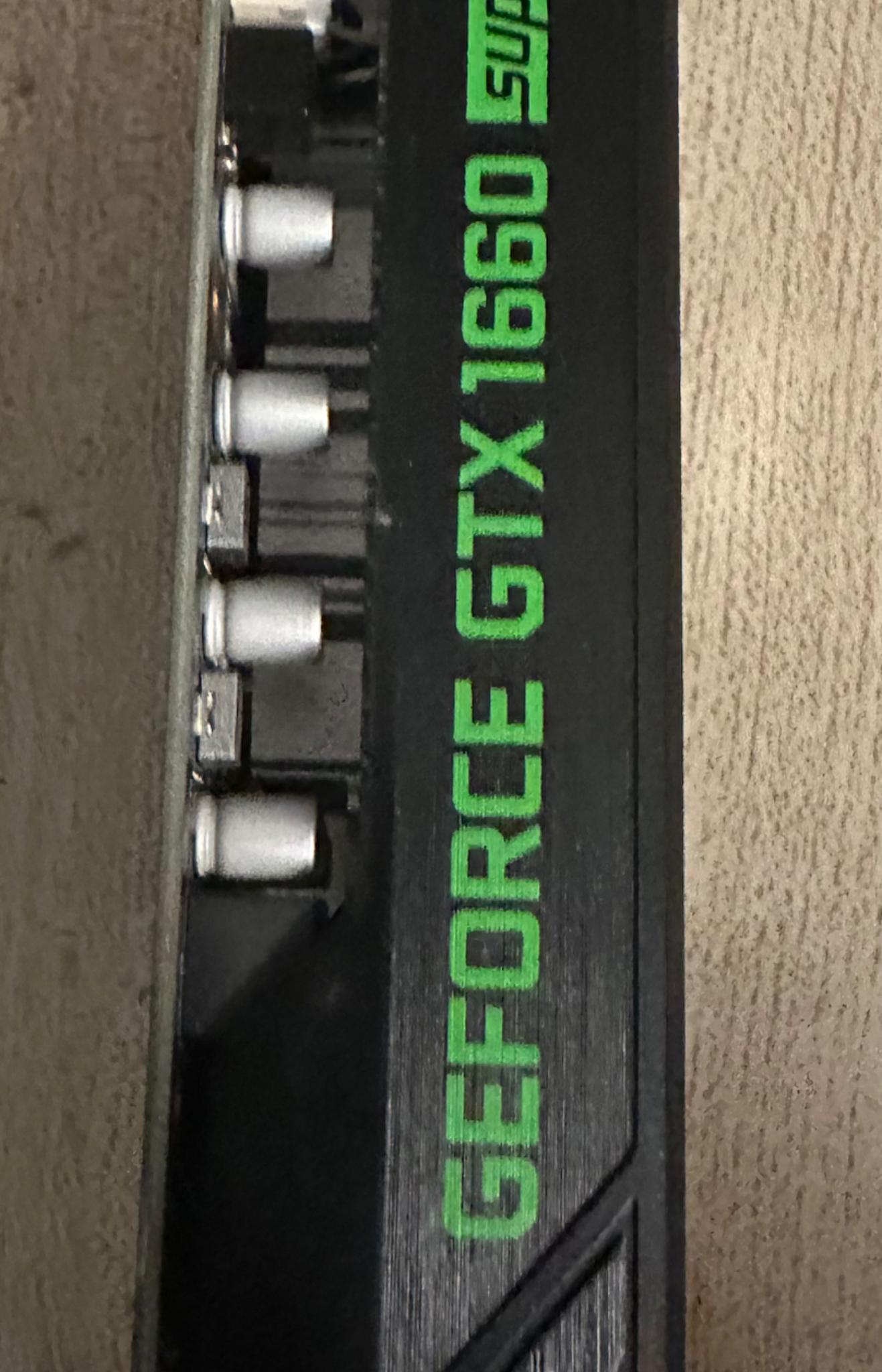 NVIDIA GeForce GTX 1660 Super 6GB GDDR6 PCIe x16 DVI HDMI DP Lenovo