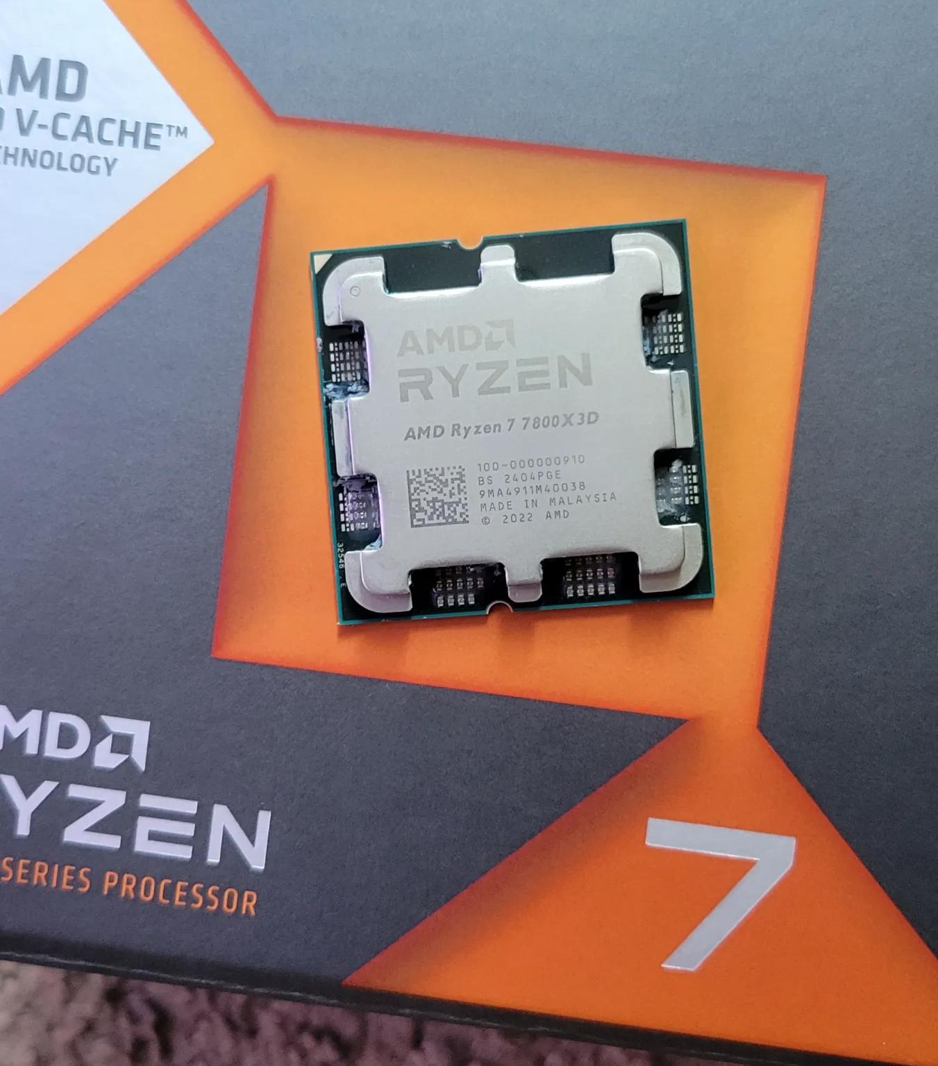 New-used 7800X3D