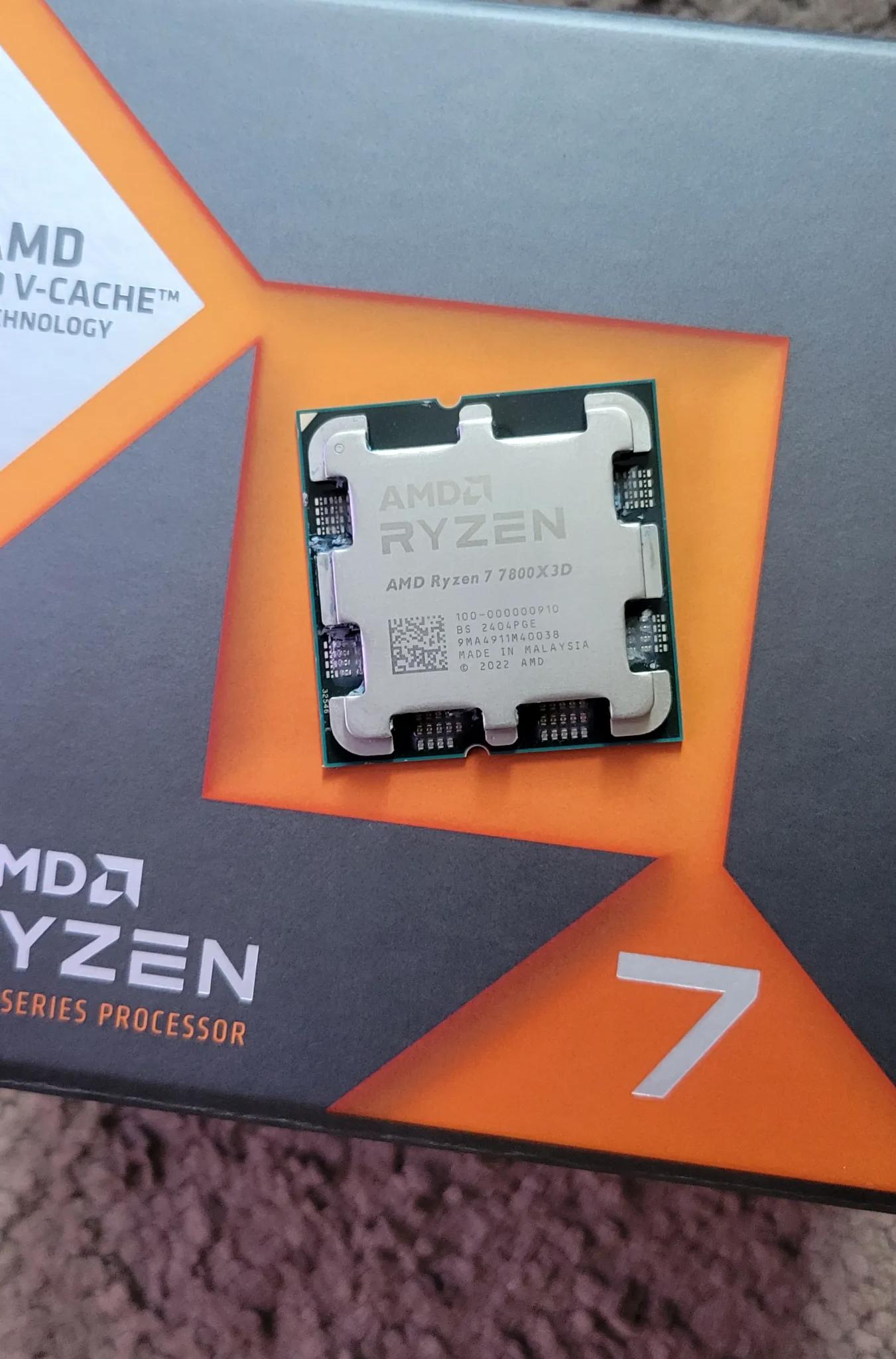 New-used 7800X3D