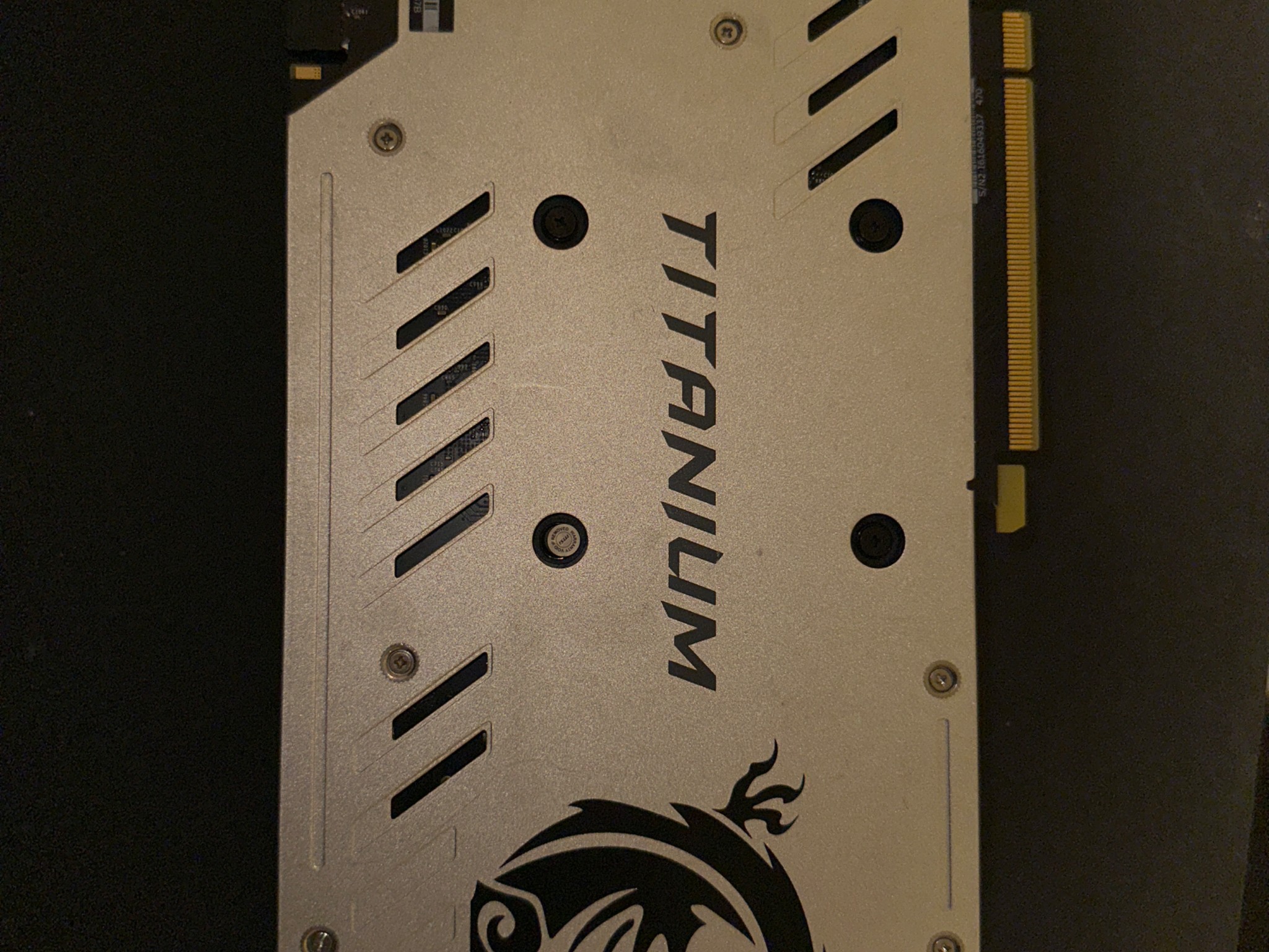 Msi Titanium 1070ti 8gbs