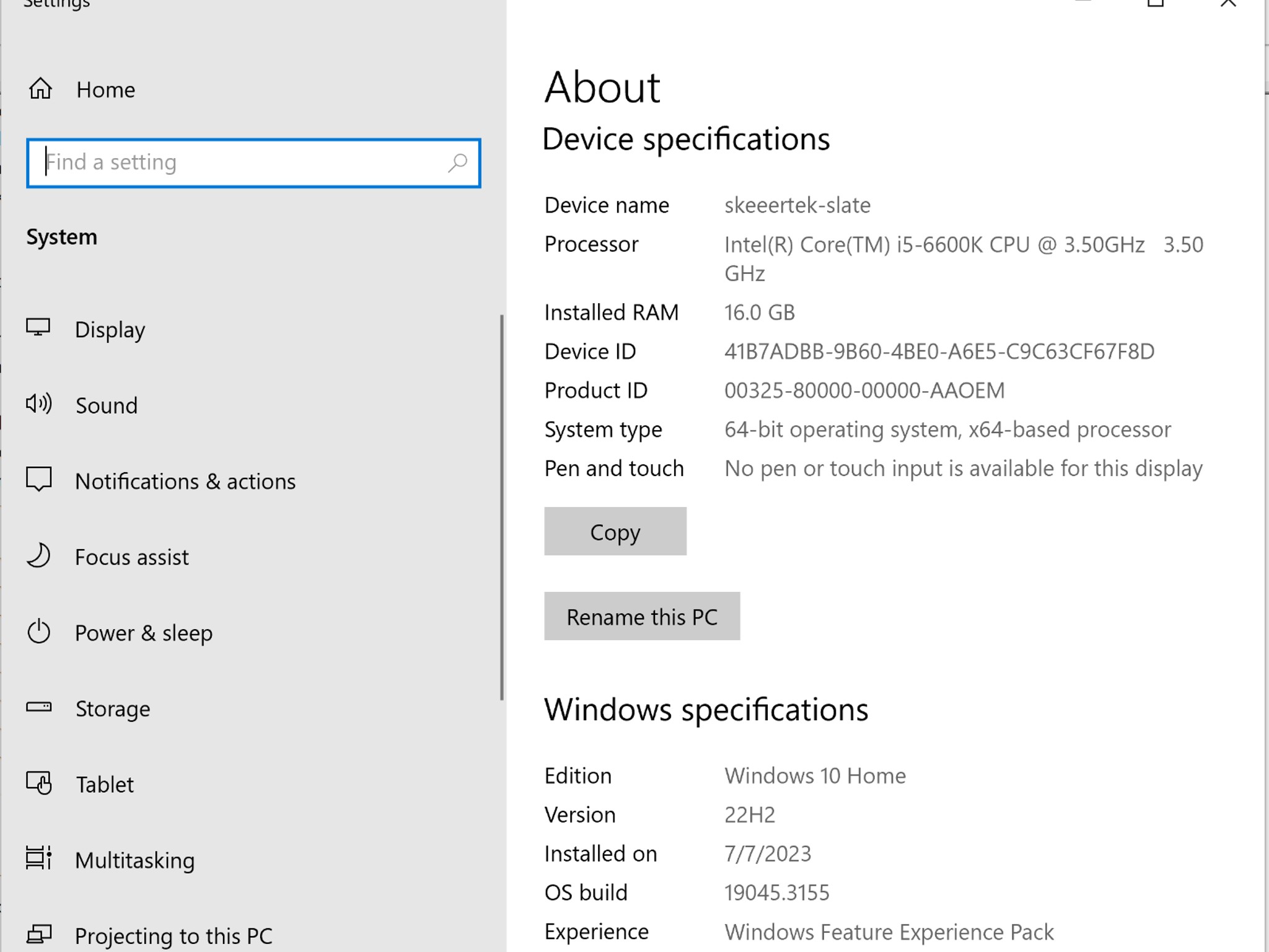 Entry Gamer-i5 6600k, GTX 980Ti, 16Gb, 1.4 Tb Storage, 550W