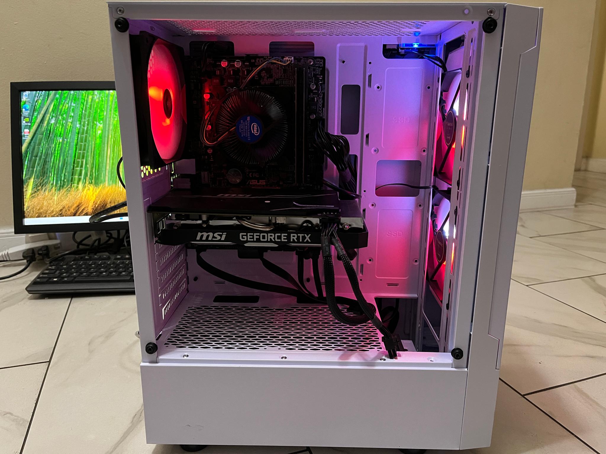 🟠🔥NVIDIA RTX 2060, Intel i5-6400, 12GB RAM, 620 GB Storage, High Performance RGB Gaming PC
