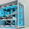 🧊Frozen 🧊Gaming PC❄️Nvidia RTX 4070 12GB❄️Intel 12600KF 10-core❄️32GB DDR4❄️1TB NVME