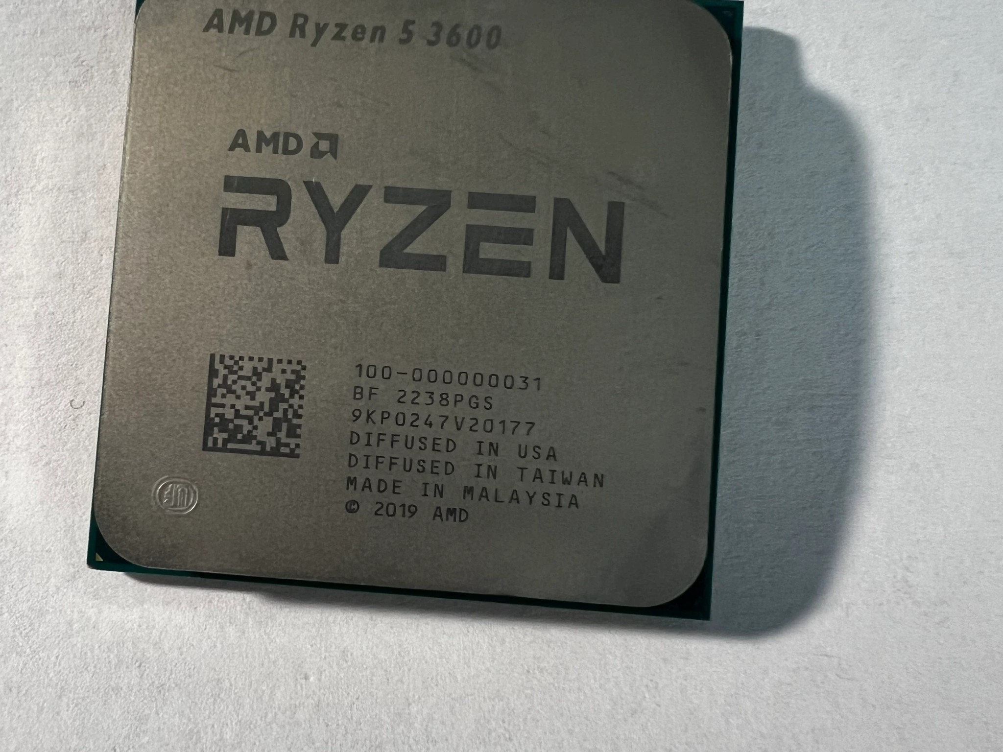Ryzen 5 3600 (not working)