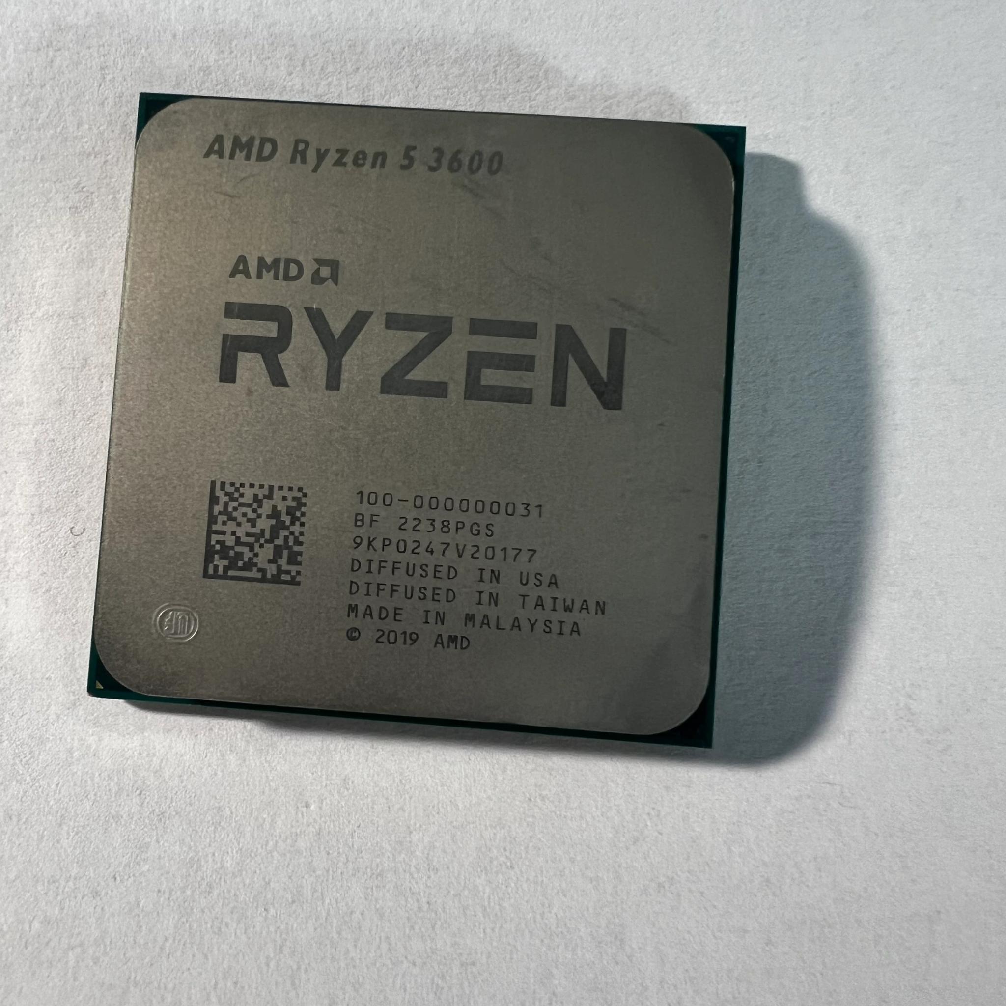 Ryzen 5 3600 (not working)