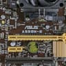 A8-5600K + Asus A55BM-E Motherboard + CPU Cooler + IO shield Combo