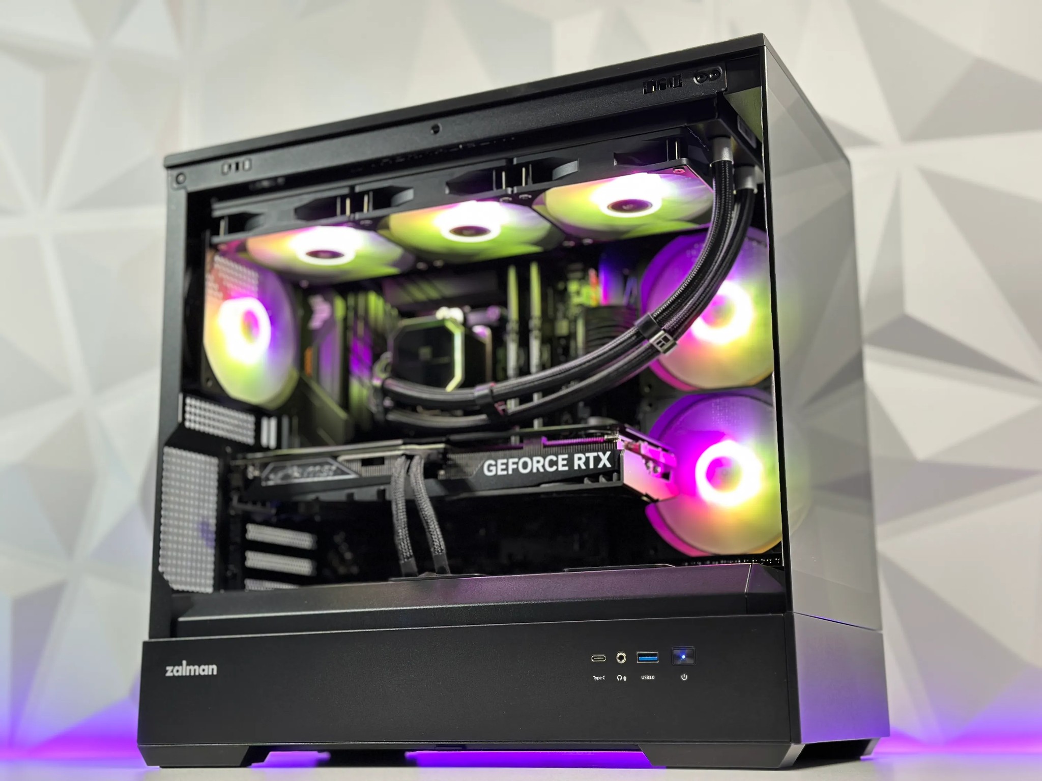 🌃🦇The Dark Knight 🦇Liquid Cooled Gaming PC🦇Nvidia RTX 4070 12GB🦇Intel  12600KF🦇32GB DDR4🦇1TB