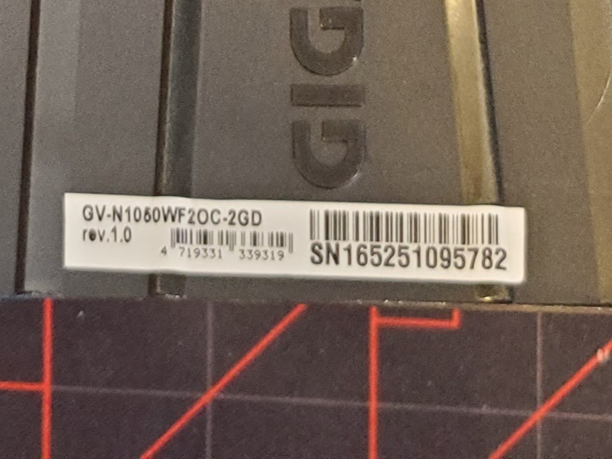 Gigabyte GeForce GTX 1050 Windforce OC 2GB