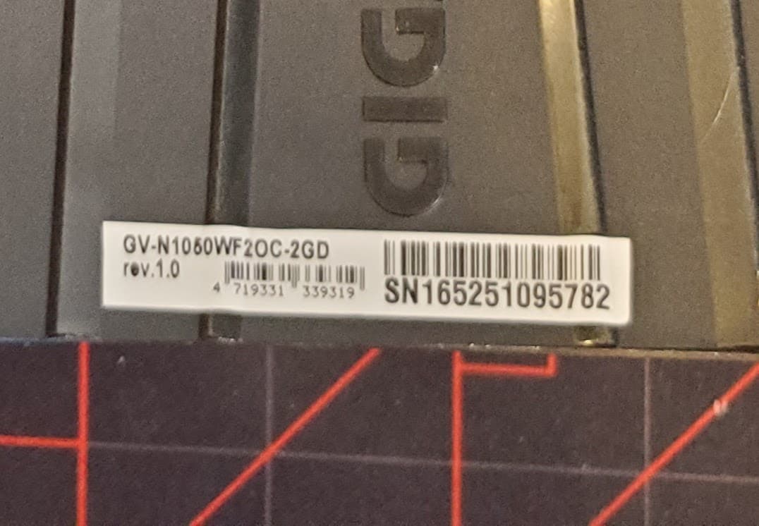 Gigabyte GeForce GTX 1050 Windforce OC 2GB
