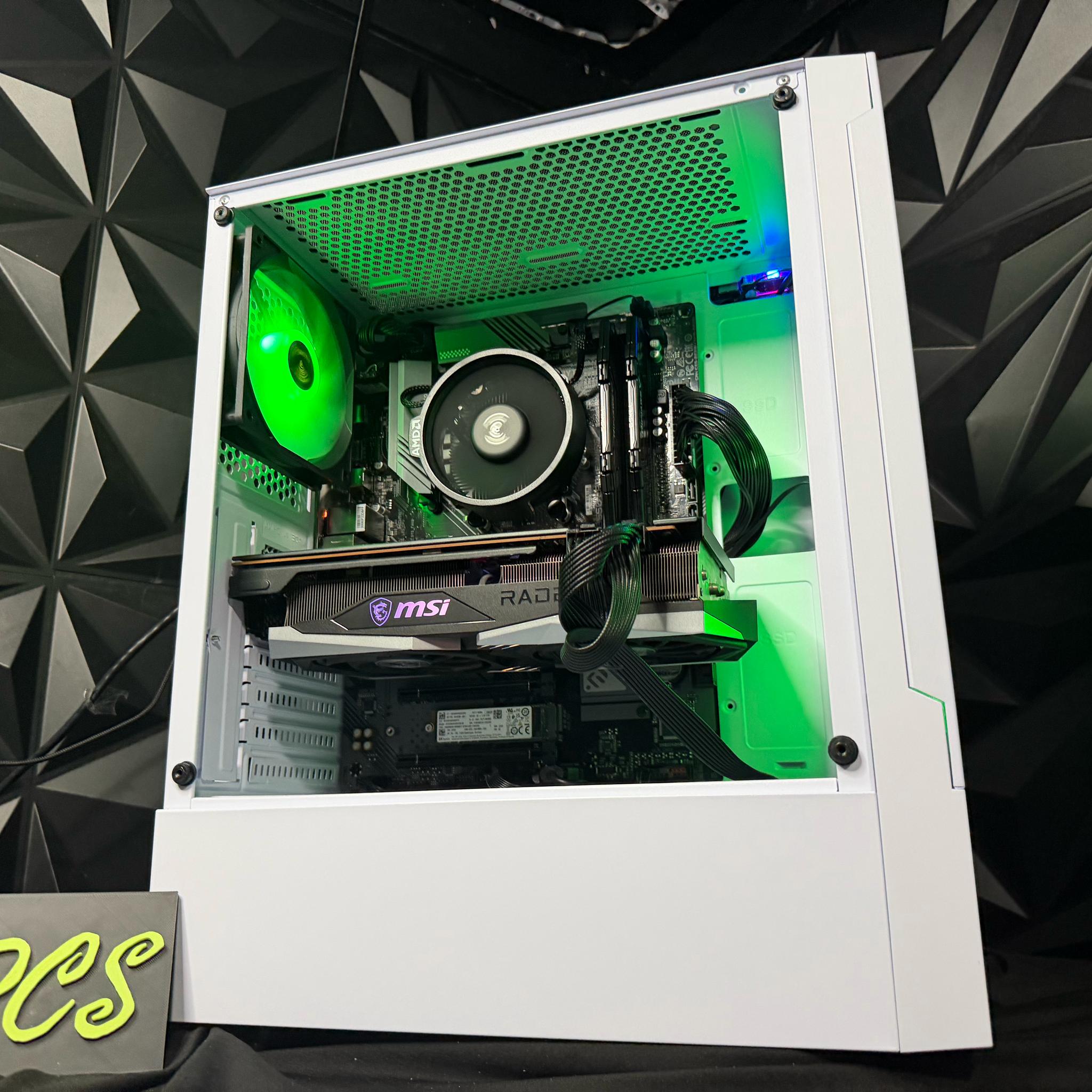 🖤🐼 Black Panda 🐼🖤 Ryzen 5 5500| RX 6700XT 12 GB | 16 GB DDR4| 750GB NVMe| 650W PSU