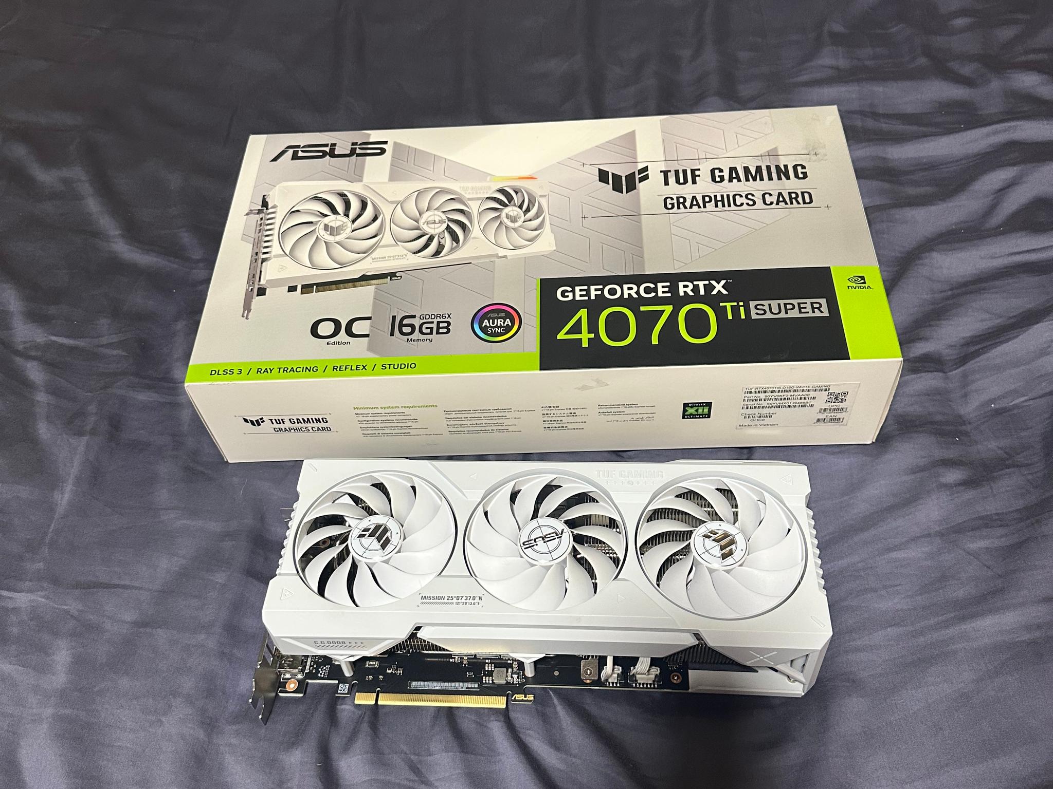 Asus TUF GAMING OC GeForce RTX 4070 Ti SUPER