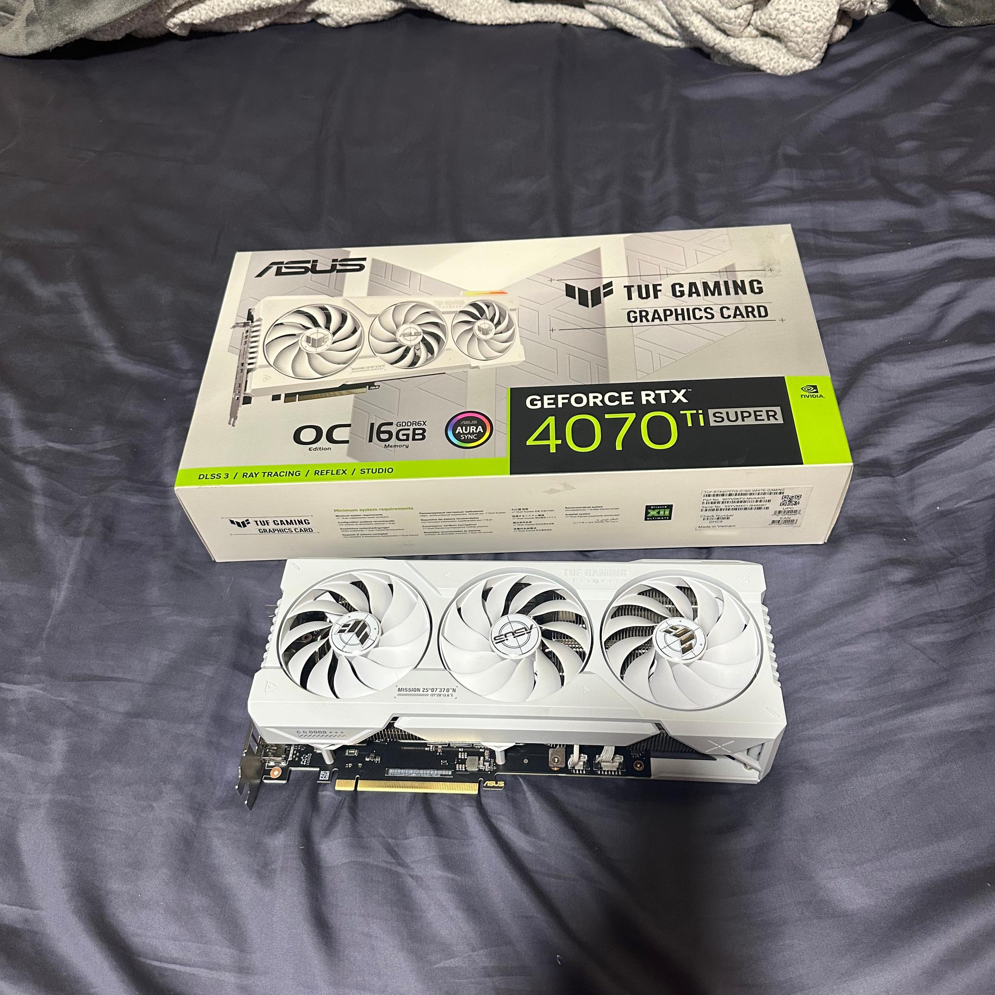 Asus TUF GAMING OC GeForce RTX 4070 Ti SUPER