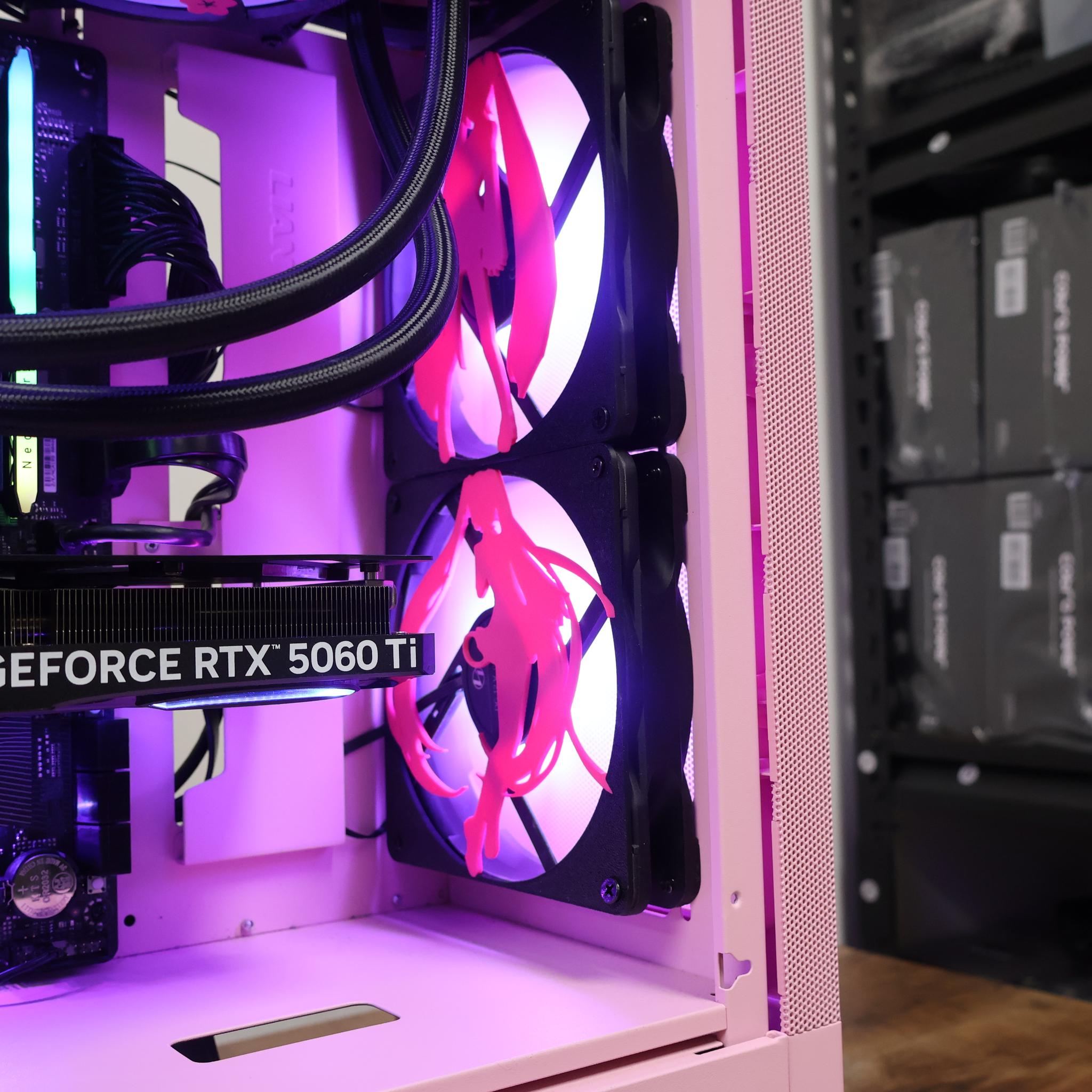 Pink RTX 5060 Ti Gaming PC – Intel i5-14600K | 32GB DDR5 | 1TB M.2 | 1440p Gaming