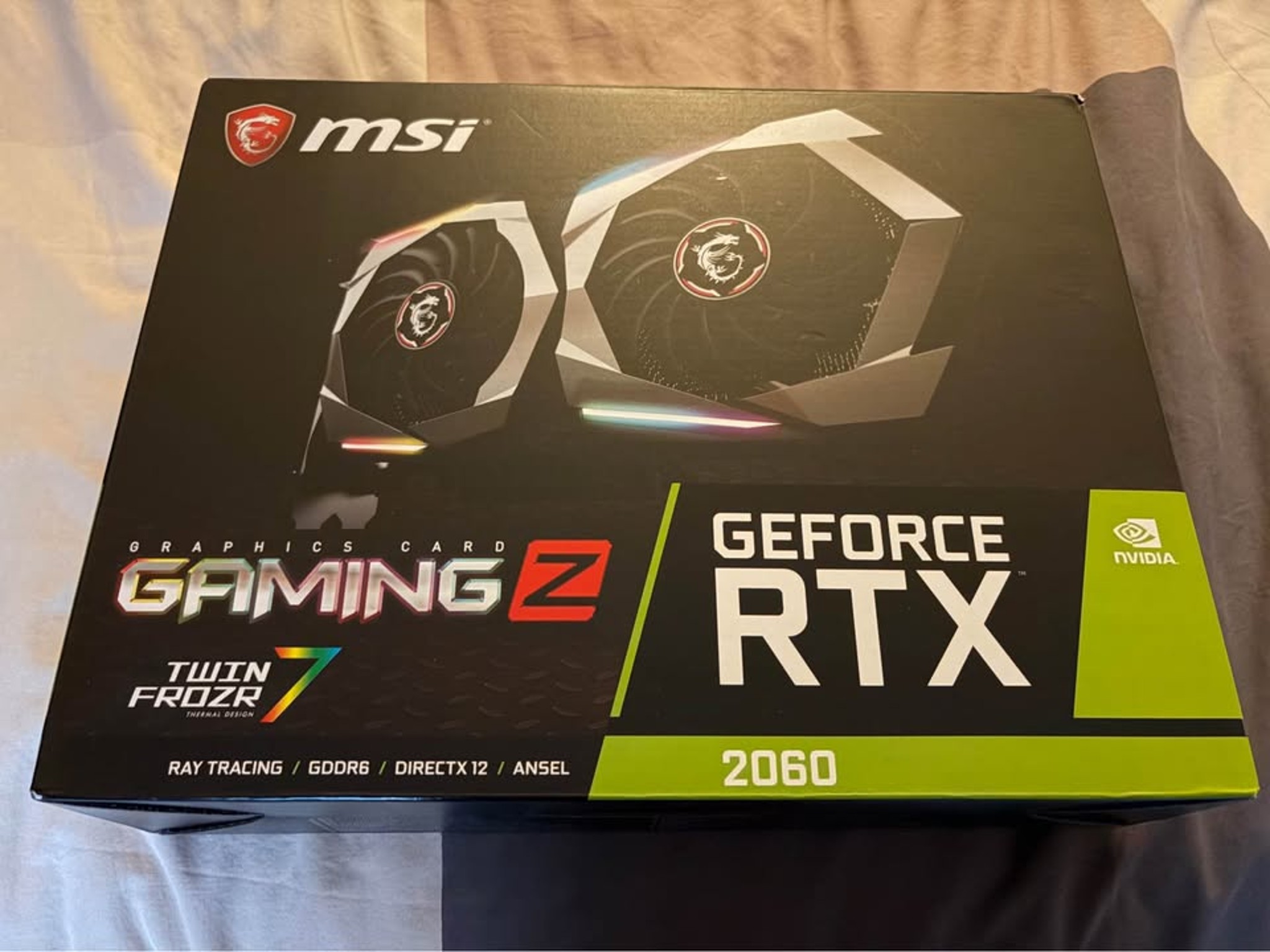 MSI GeForce RTX 2060 GAMING Z 6G