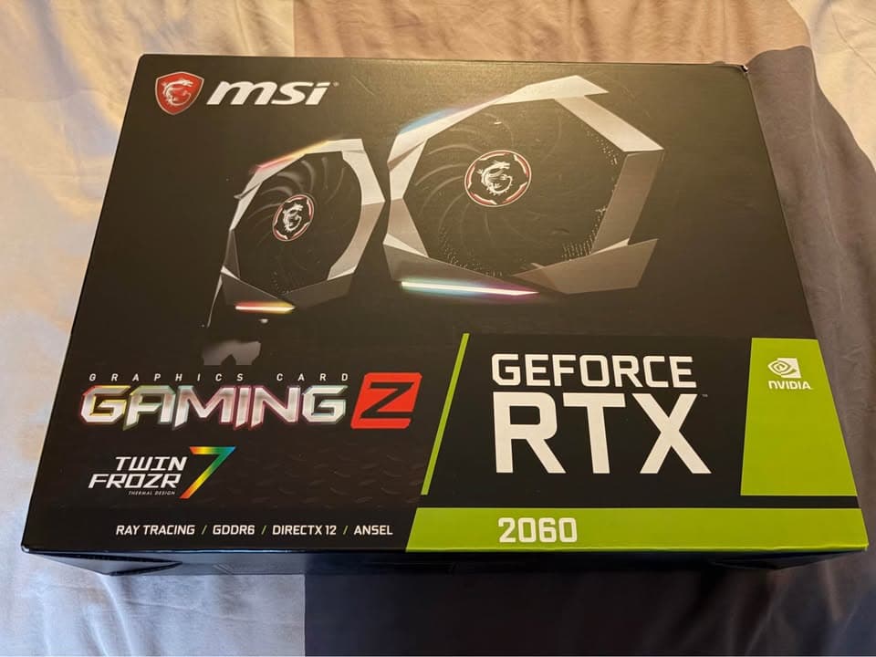 MSI GeForce RTX 2060 GAMING Z 6G
