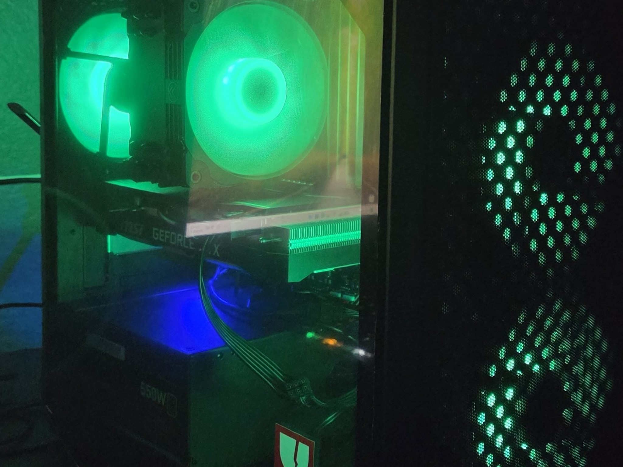 Black RGB Gaming PC - GTX 1660 Super | i5-10400F | 16GB RAM | NVMe SSD