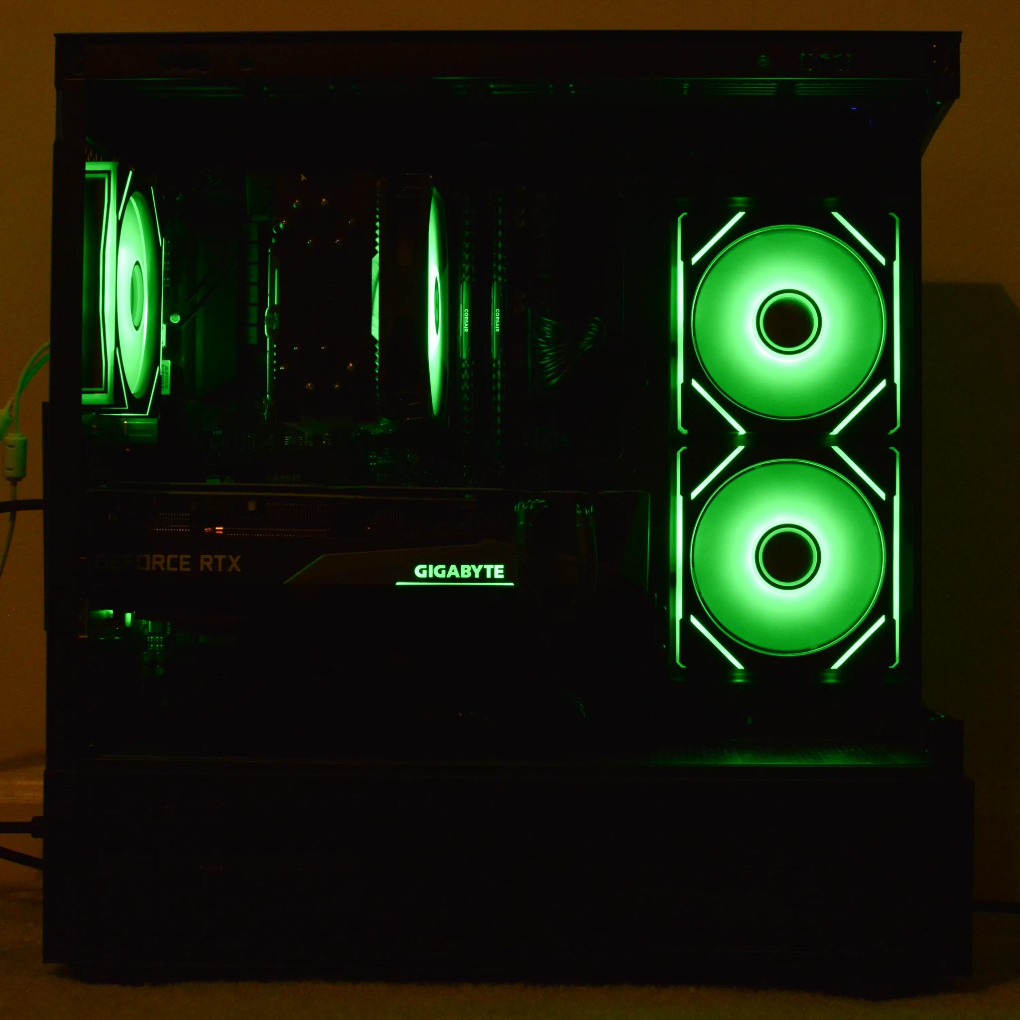 Infinity Mirror Gaming PC • RTX 3060 Ti • Ryzen 5 3600