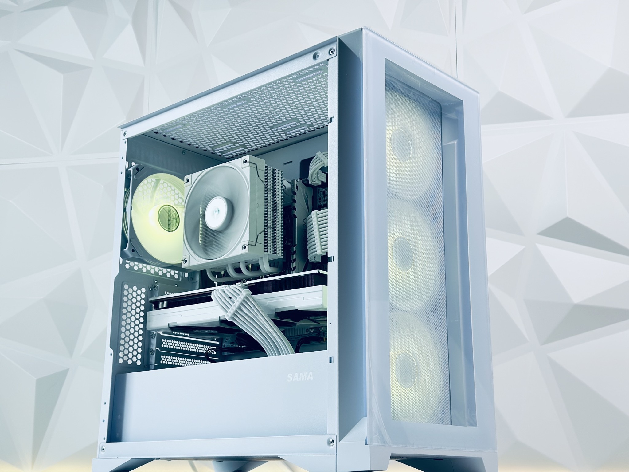 🤍🏔️Alaska🏔️❄️Gaming PC❄️AMD RX VEGA 56 8GB❄️Intel i7 5820K 6 core❄️16GB DDR4❄️500GB NVME SSD