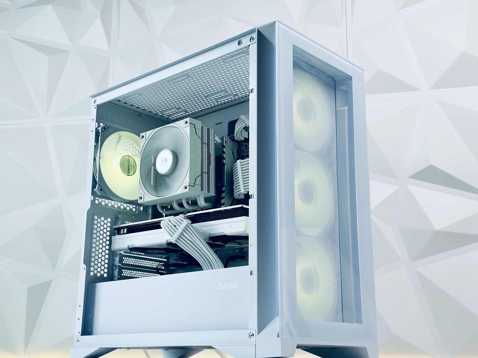 🤍🏔️Alaska🏔️❄️Gaming PC❄️AMD RX VEGA 56 8GB❄️Intel i7 5820K 6 core❄️16GB DDR4❄️500GB NVME SSD