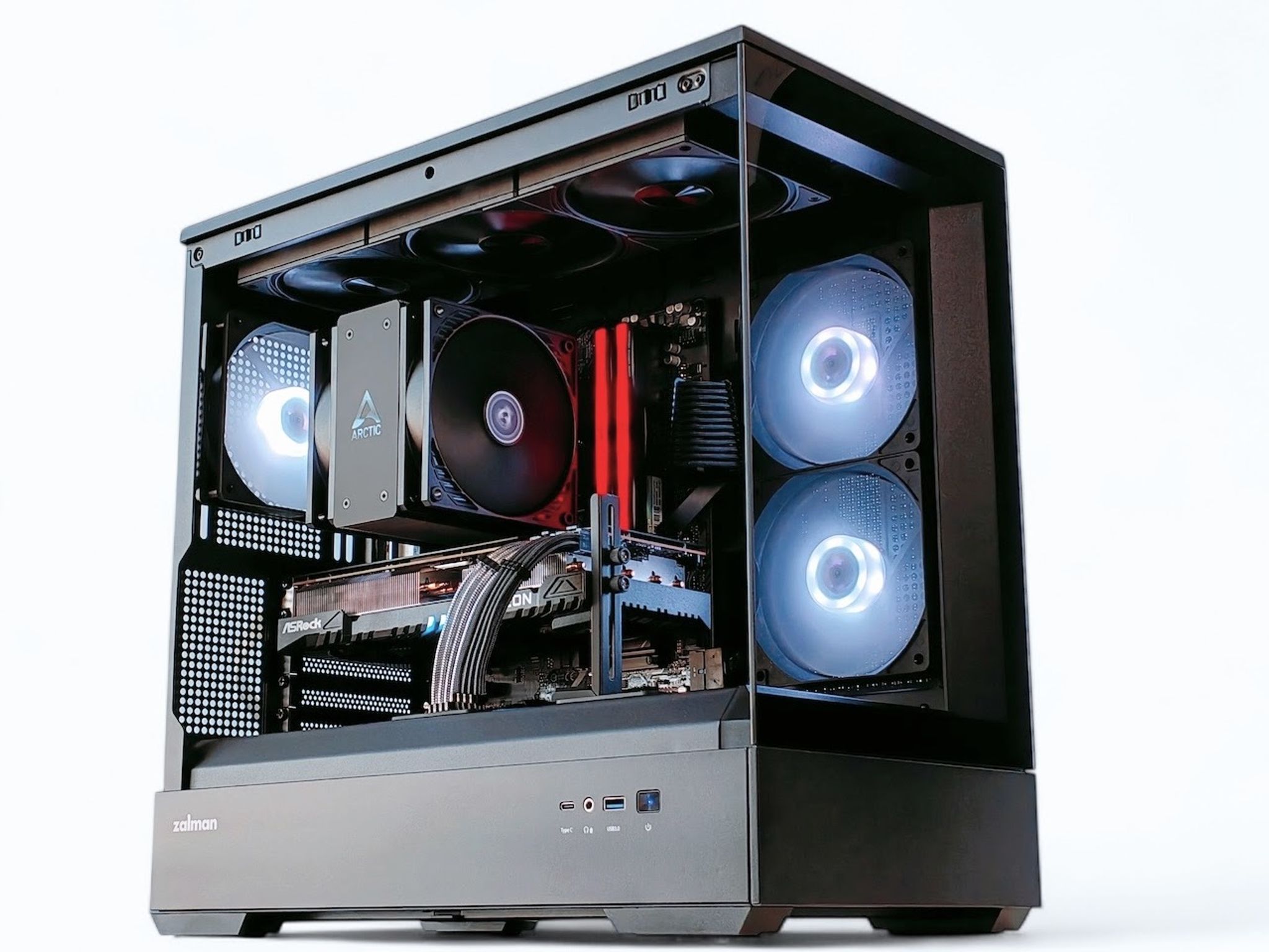 🖤👑 Gaming PC🏅 AMD RX 7900 GRE 16GB🏅AMD Ryzen 7 8700F🏅32GB DDR5🏅1TB SSD