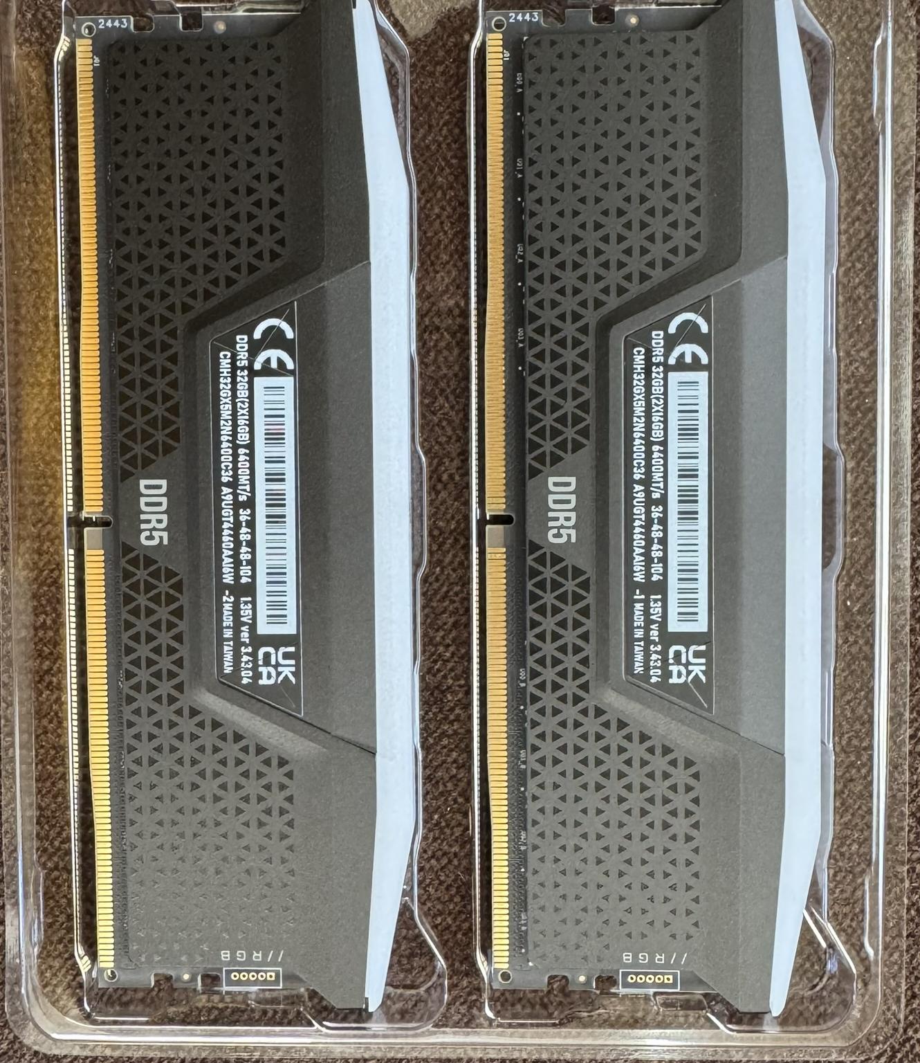 Corsair Vengeance RGB DDR5