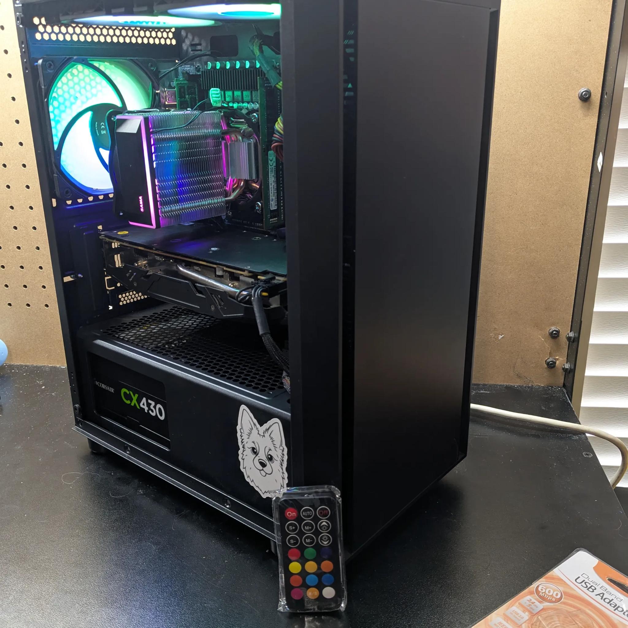 120 FPS Fortnite | 180 Day Warranty | 8 Core Xeon, 16GB RAM, RX 580 4GB, 500GB SSD, Win10, Wifi