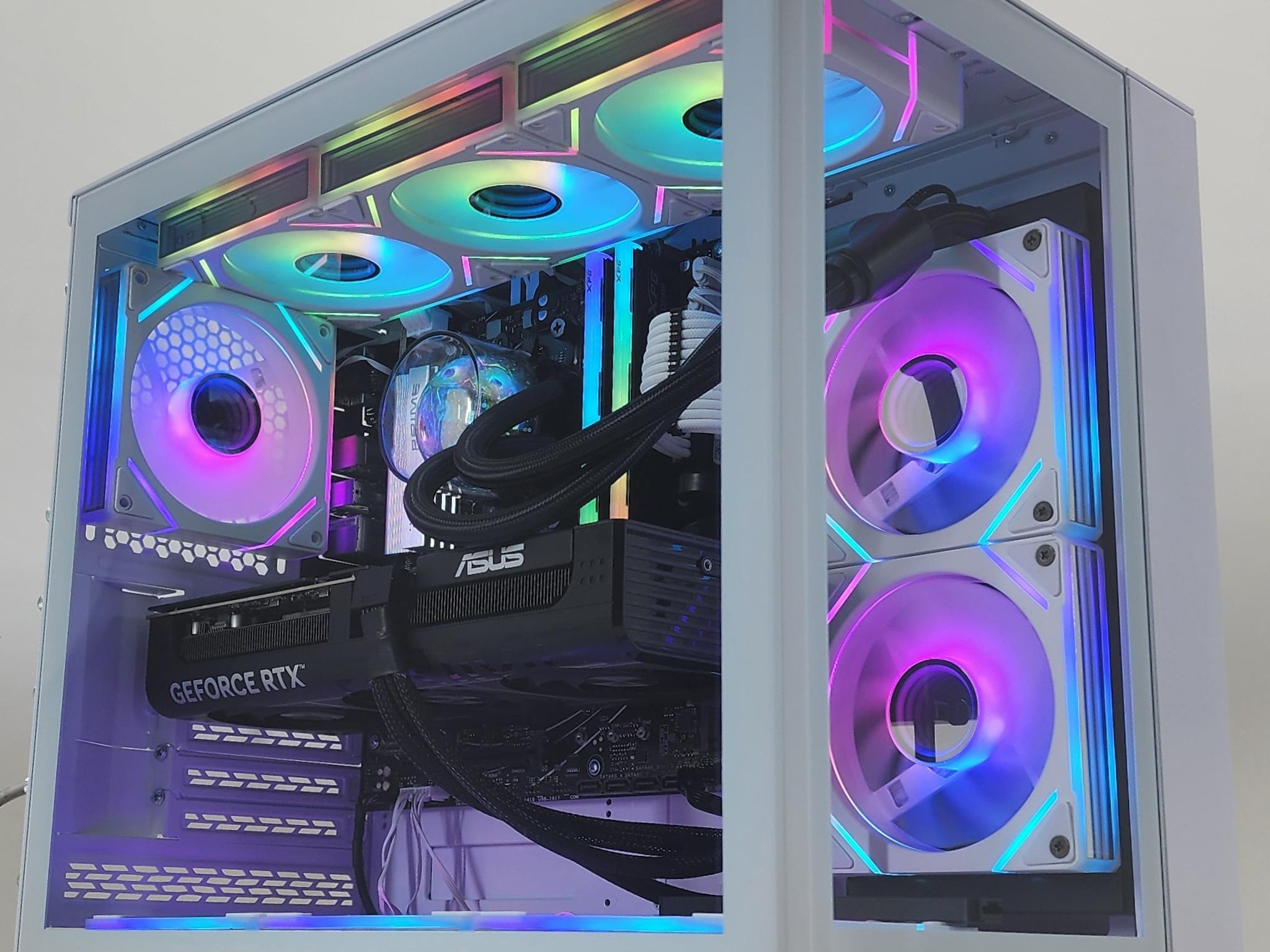 Gaming PC Ryzen 7 9700X 32GB RAM 1TB SSD RTX 5070 12GB Windows 11 Computer