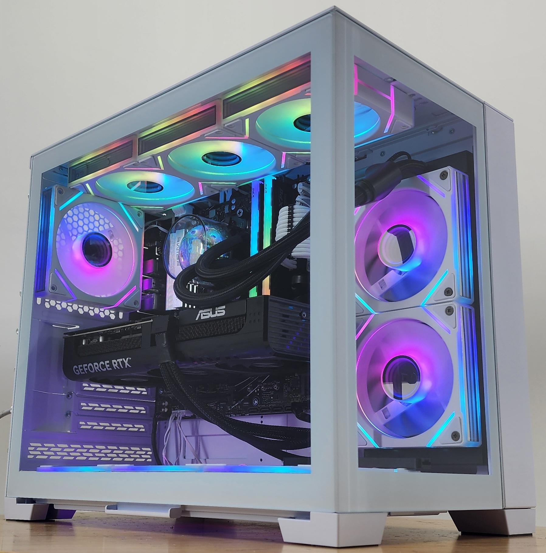 Gaming PC Ryzen 7 9700X 32GB RAM 1TB SSD RTX 5070 12GB Windows 11 Computer