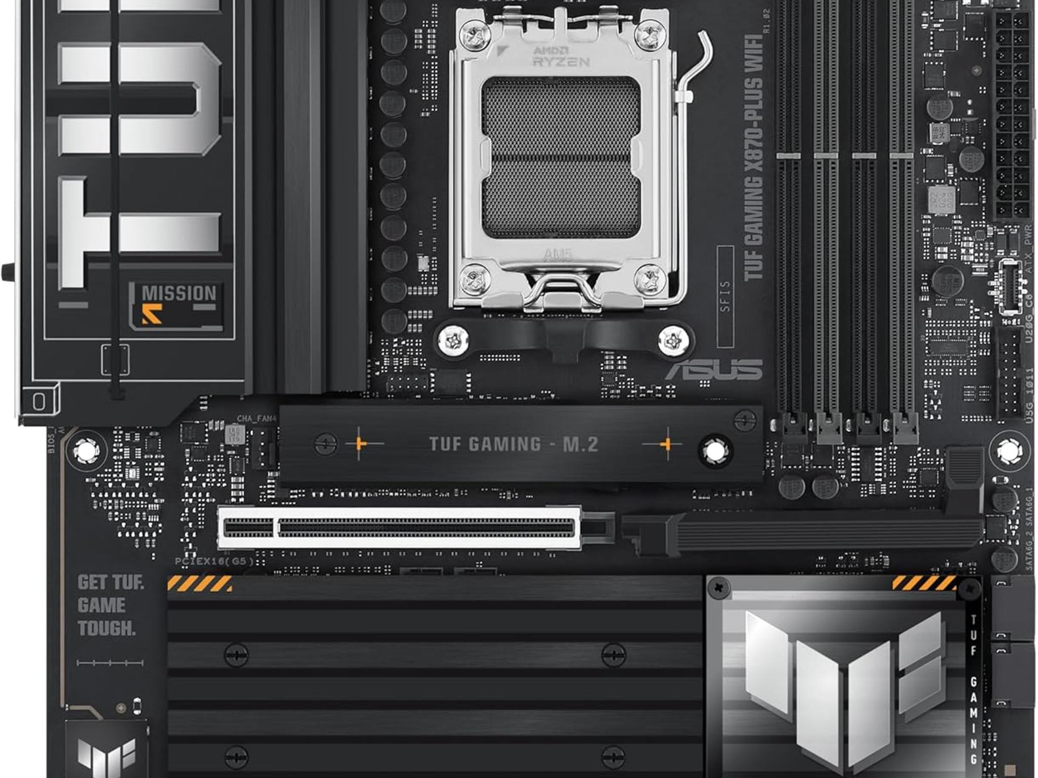 ASUS TUF Gaming X870-PLUS WiFi7 AMD AM5 DDR5 ATX Desktop Motherboard