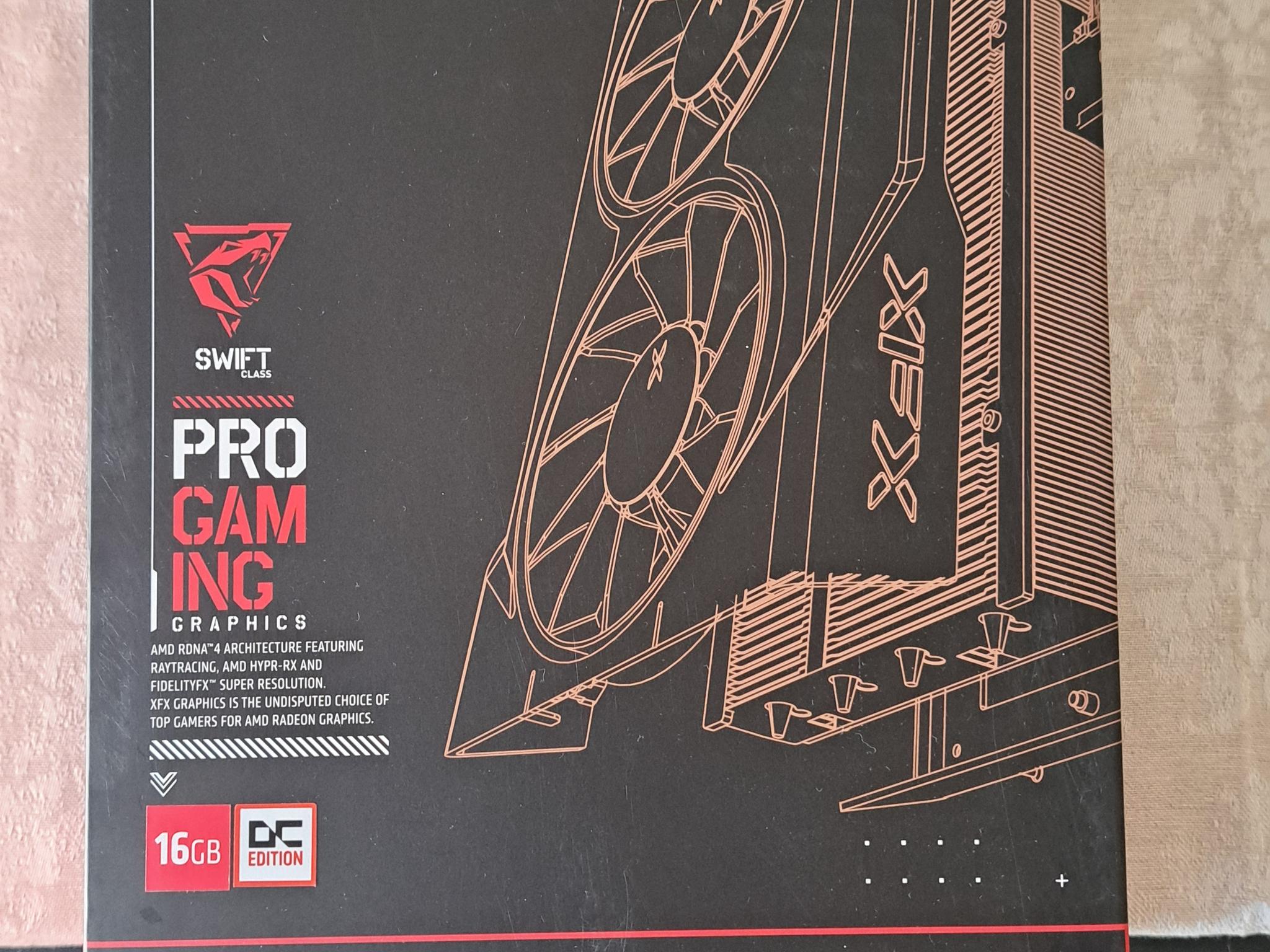 XFX Swift RX 9060 XT 16GB - New in opened box
