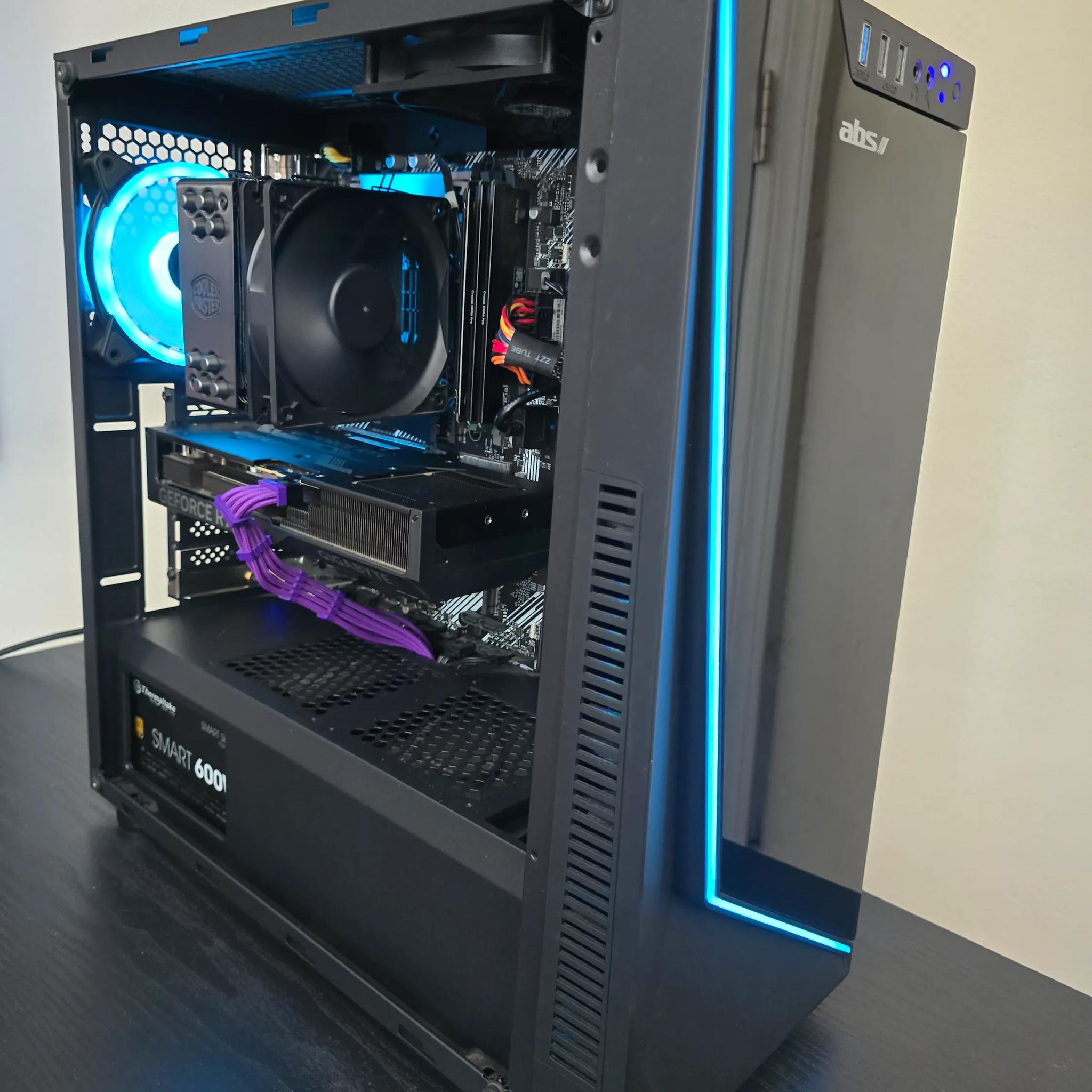 I5-10600k | RTX 4070 | 72GB DDR4 | 1.5TB SSD - Gaming PC