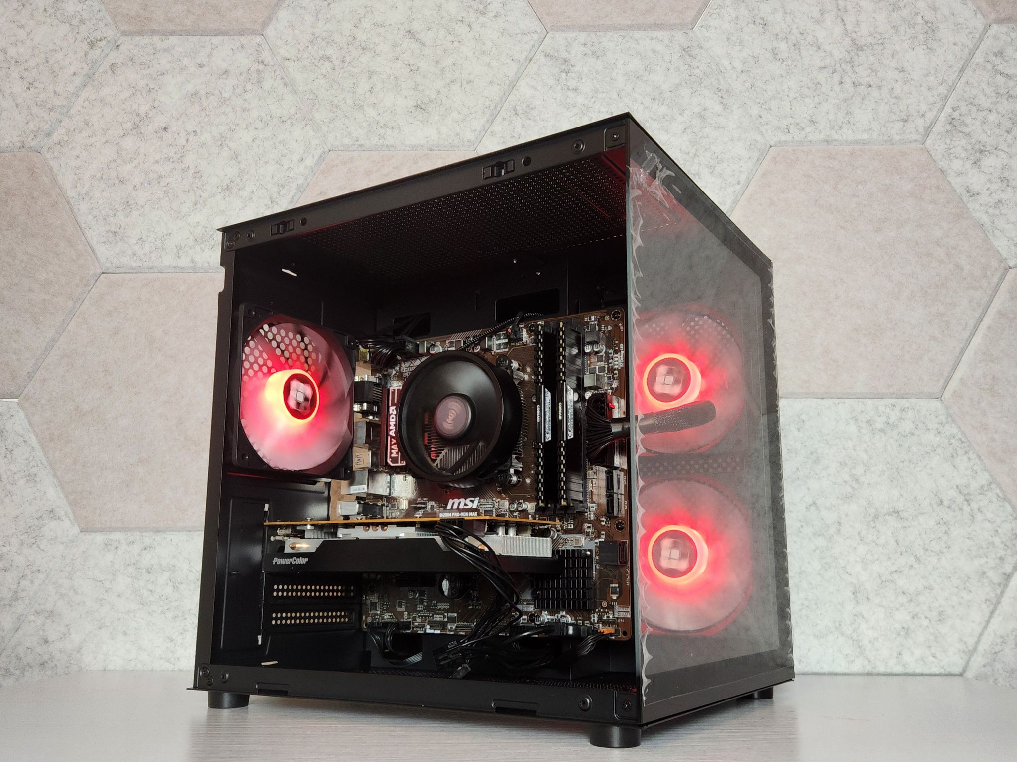 🔴⚫AMD Gaming PC | RX 6600 8GB | Ryzen 5 3600 | 16GB RAM | 1TB NVMe SSD | FREE SHIPPING |...