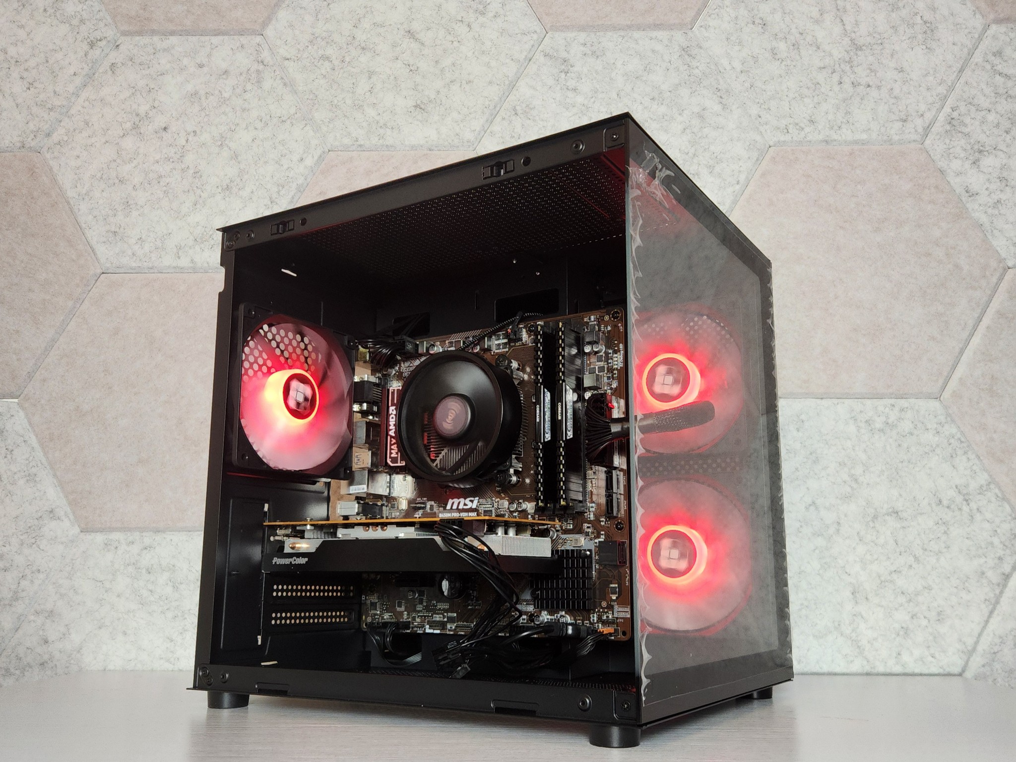 🔴⚫AMD Gaming PC | RX 6600 8GB | Ryzen 5 3600 | 16GB RAM | 1TB NVMe SSD | FREE SHIPPING | WIFI/BT