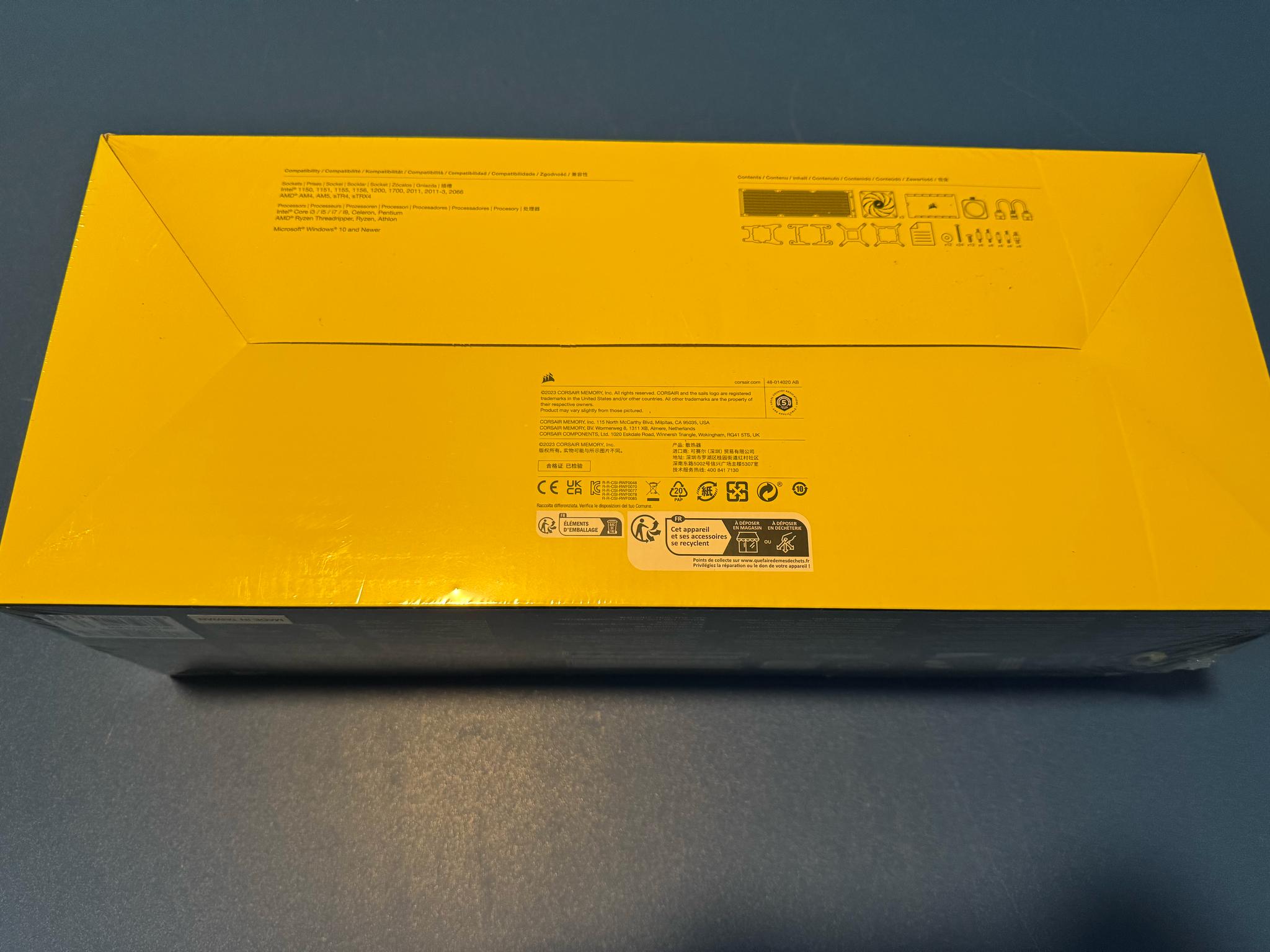 Corsair iCue H150i Elite LCD XT - 360mm (New in Box)