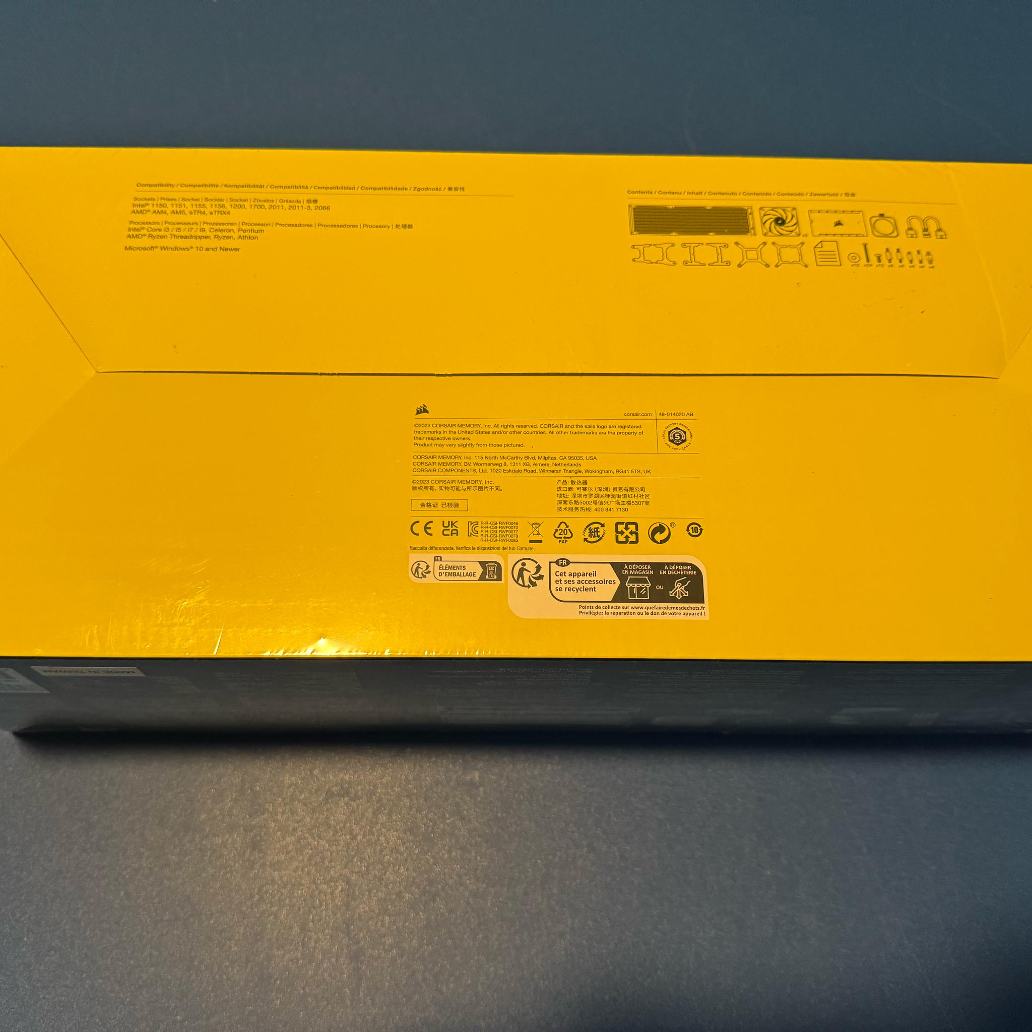 Corsair iCue H150i Elite LCD XT - 360mm (New in Box)