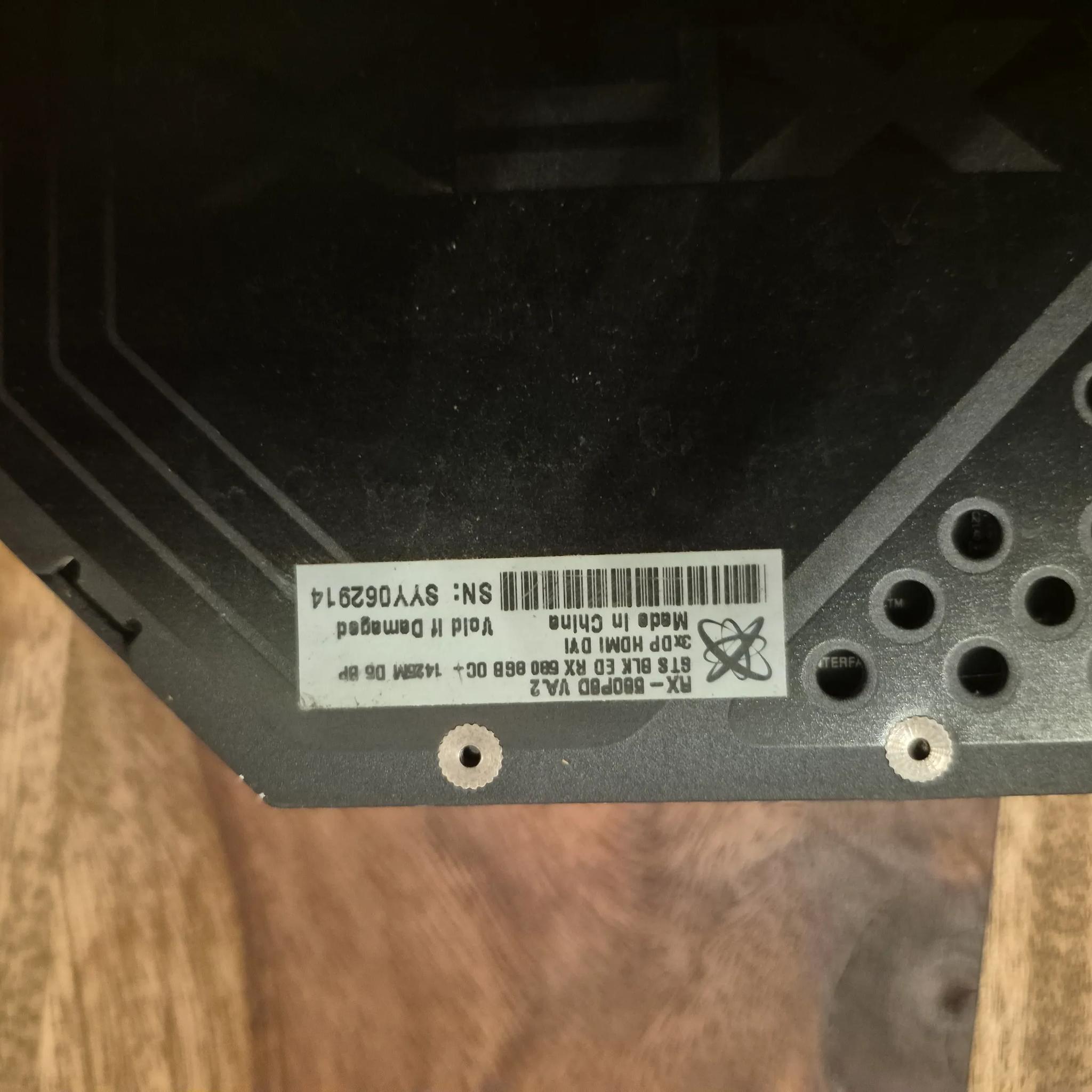 XFX Radeon RX 580 GTS Black Edition 8GB 1425Mhz OC