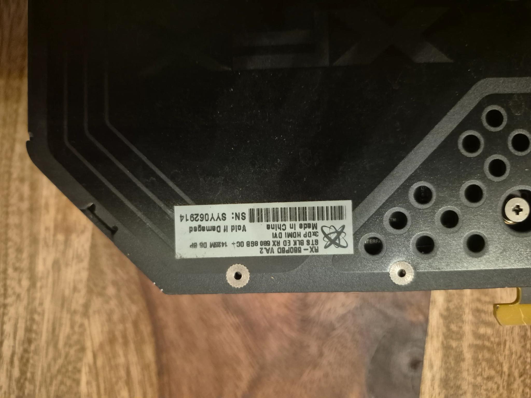 XFX Radeon RX 580 GTS Black Edition 8GB 1425Mhz OC