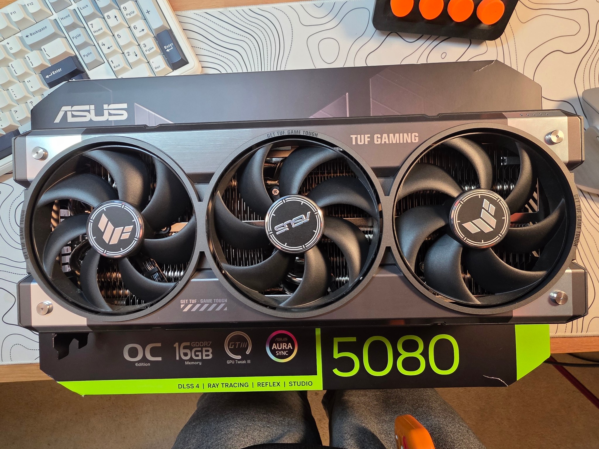ASUS TUF Gaming GeForce RTX 5080 16GB GDDR7 OC Edition