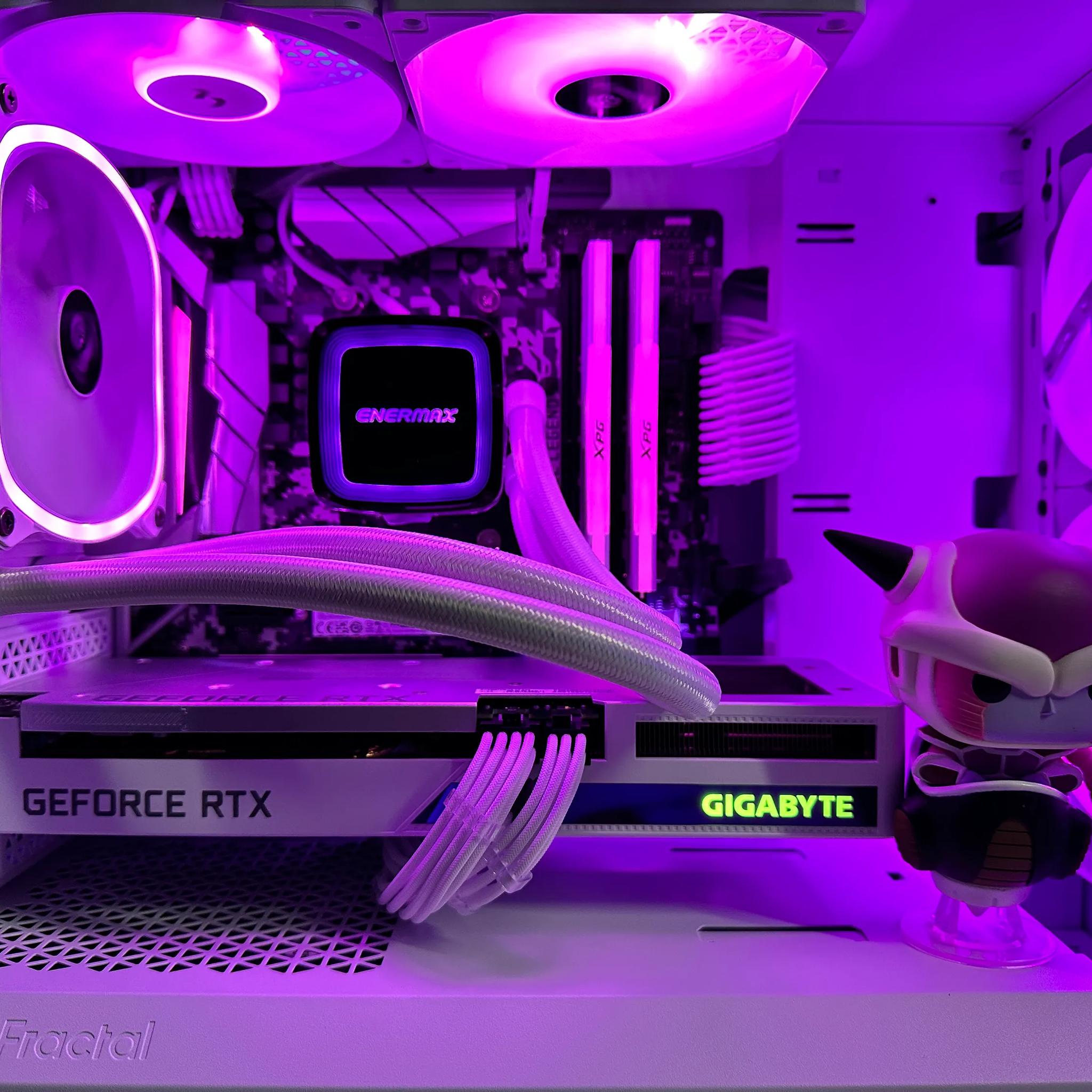 🧊👑Frieza👑🧊-Liquid Cooler Gaming PC-Nvidia RTX 3060 Ti 8GB-AMD Ryzen 5 5600X-16GB DDR4 -1TB NVME