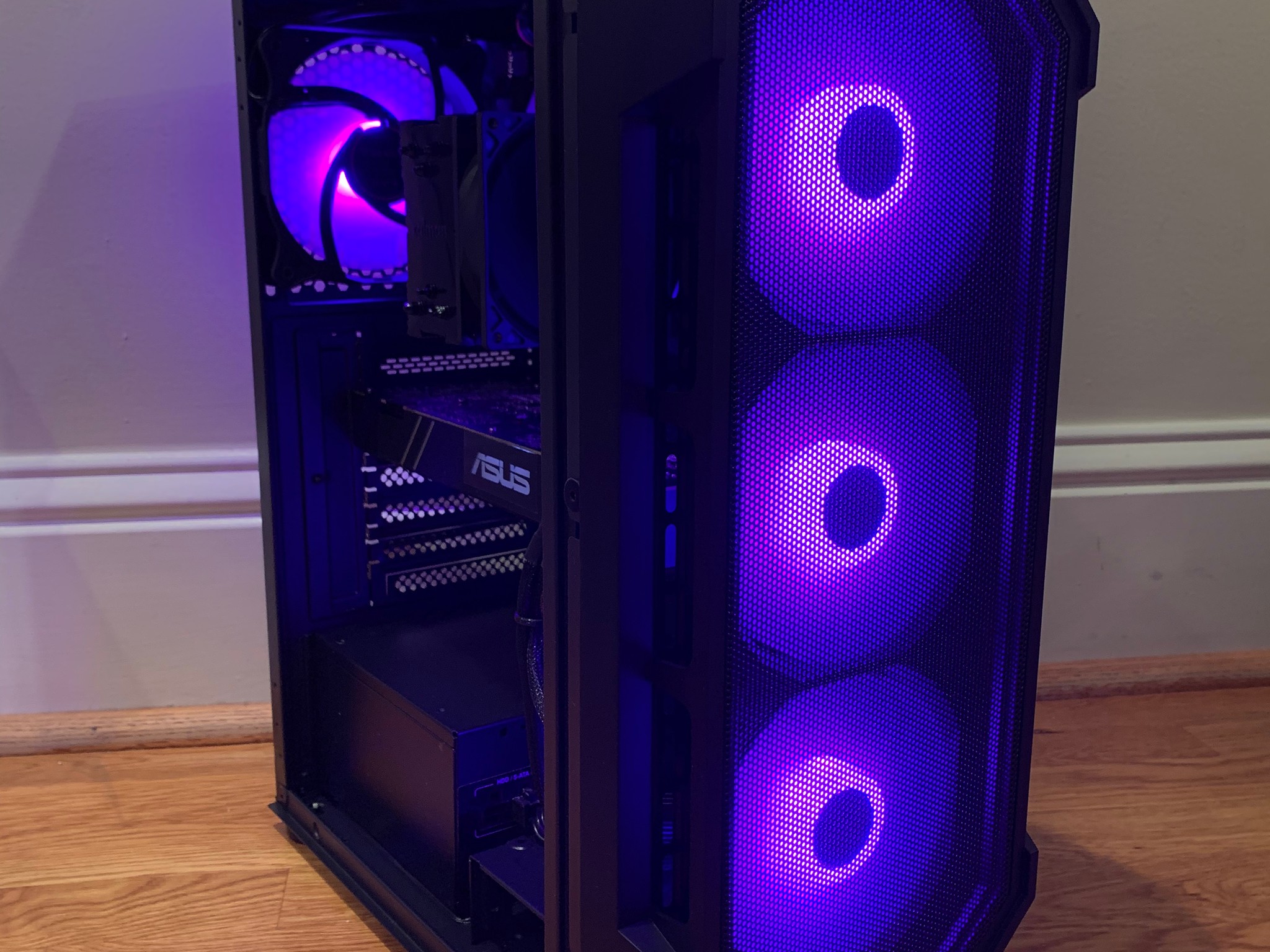 NVIDIA GTX 1070 R5 3600 CUSTOM RGB GAMING PC 16GB DDR4 512GB SSD WINDOWS 10 INSTALLED